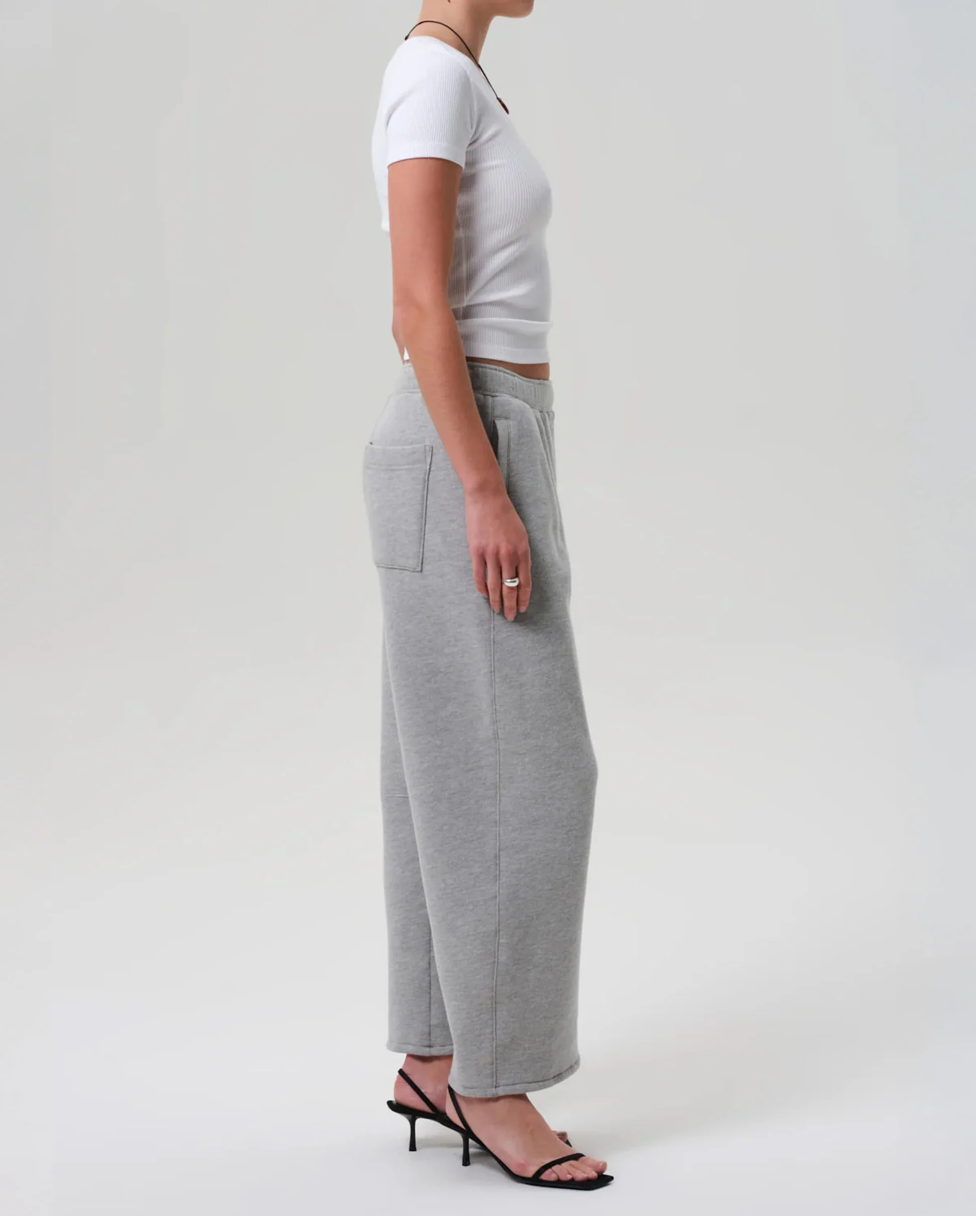 MIRO SWEATPANT / HEATHER GREY - Image 5
