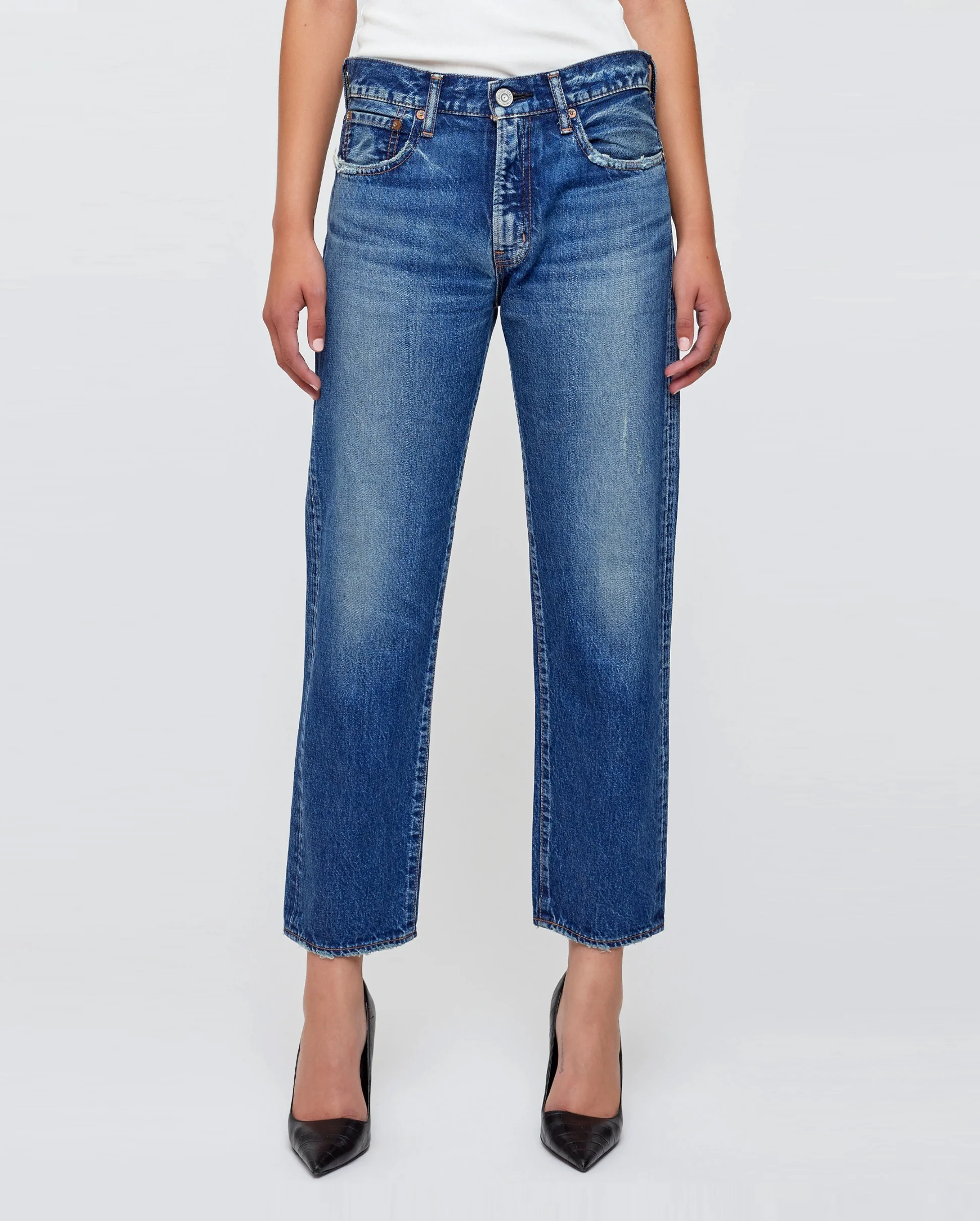 PINE BOYS PANTS / MID BLUE - Image 2