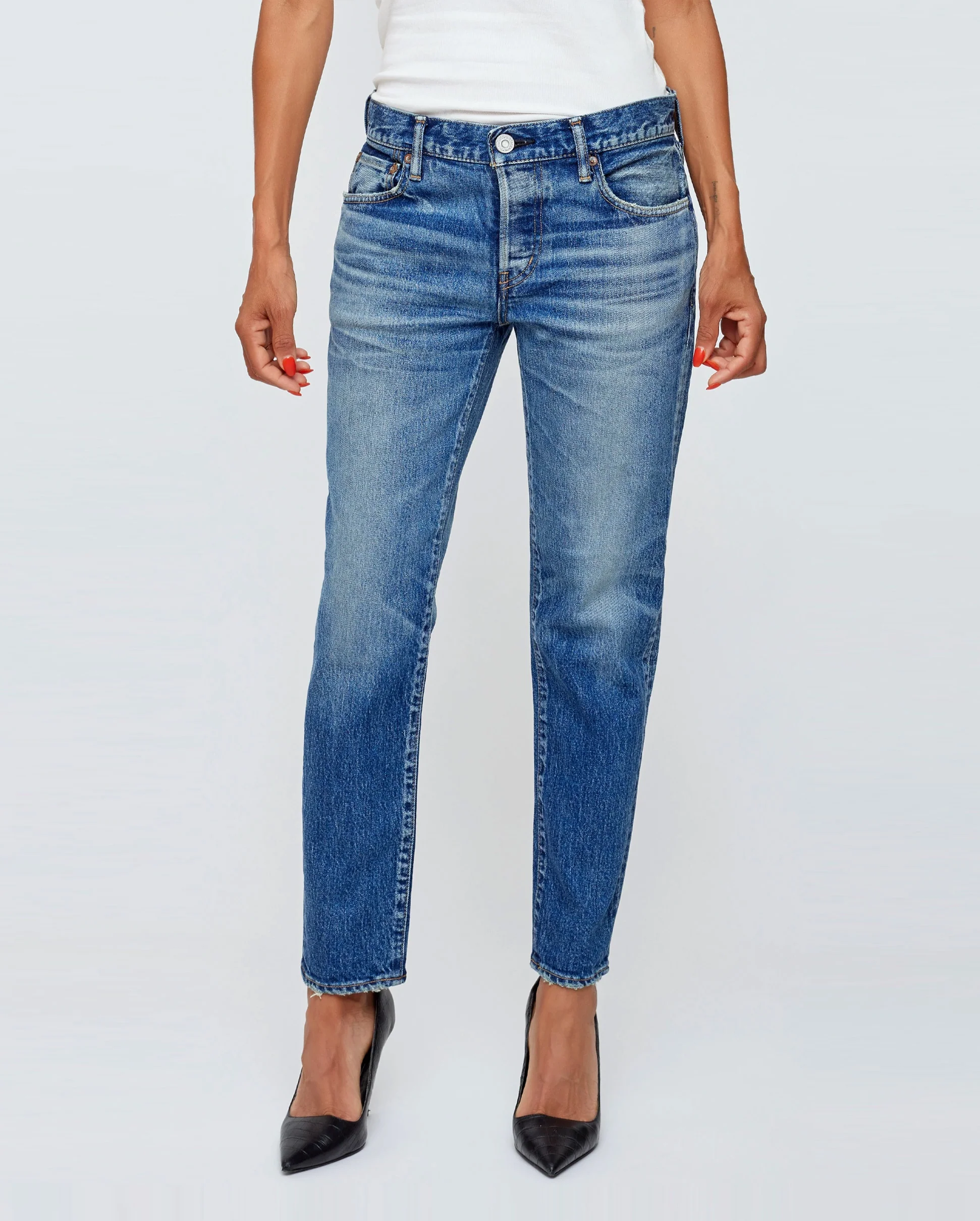 SYCAMORE TAPERED / MID BLUE - Image 2