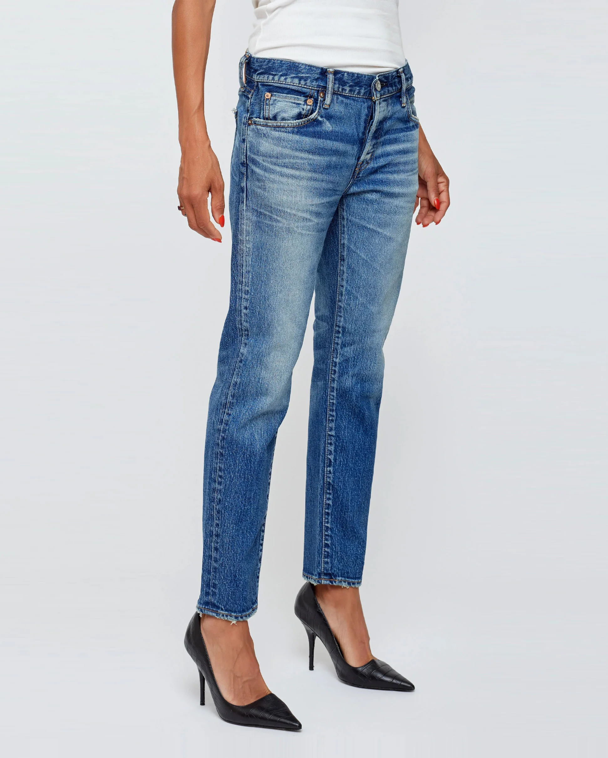 SYCAMORE TAPERED / MID BLUE - Image 4
