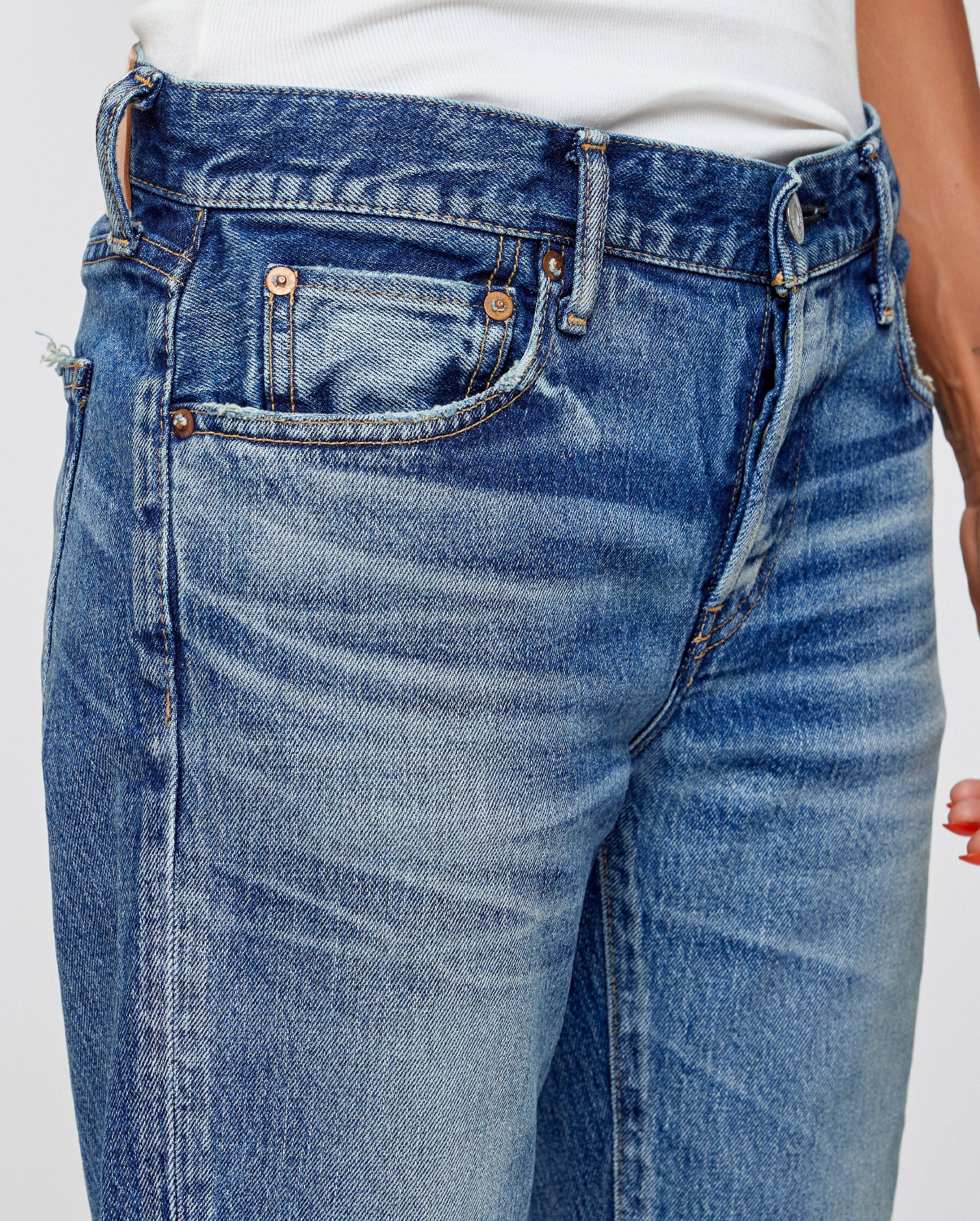 SYCAMORE TAPERED / MID BLUE - Image 5