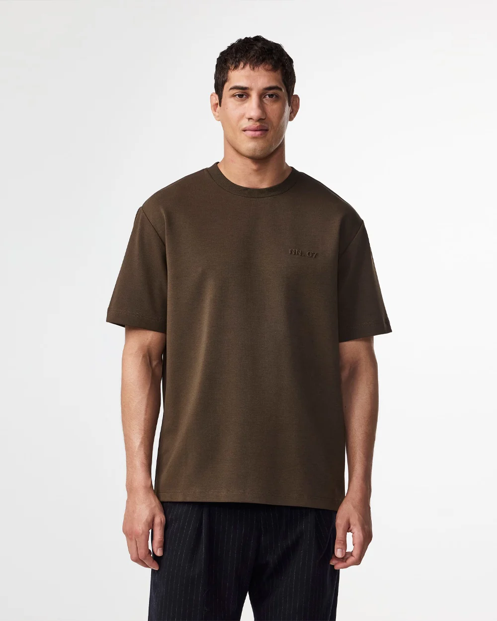 NAT LOGO T-SHIRT 3457 / DEMITASSE