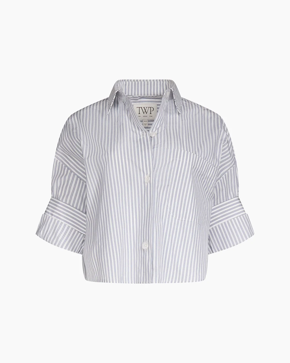 NEXT EX SHIRT / WHITE / NAVY