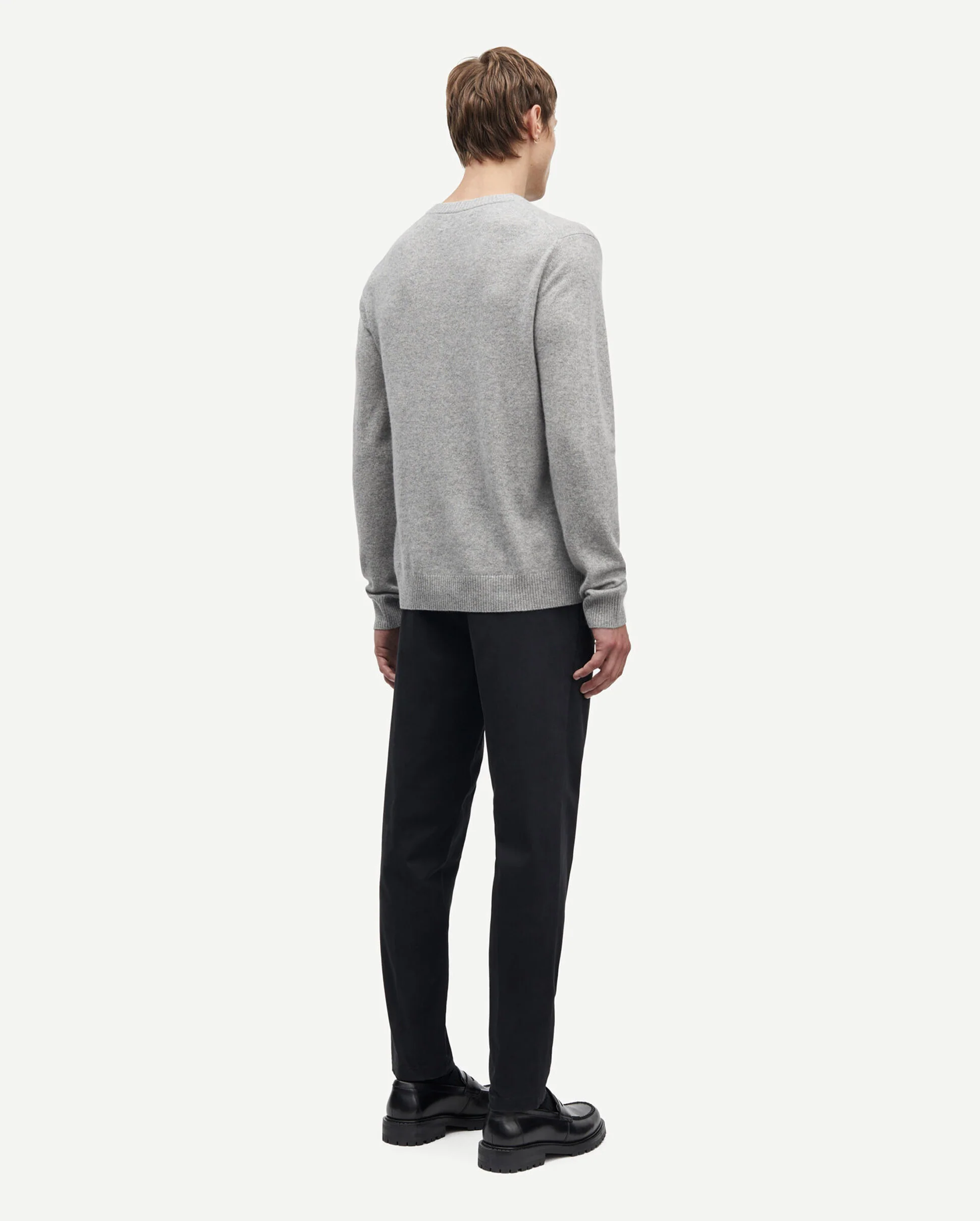NOBIS CREW NECK 6304 / GREY MELANGE - Image 4