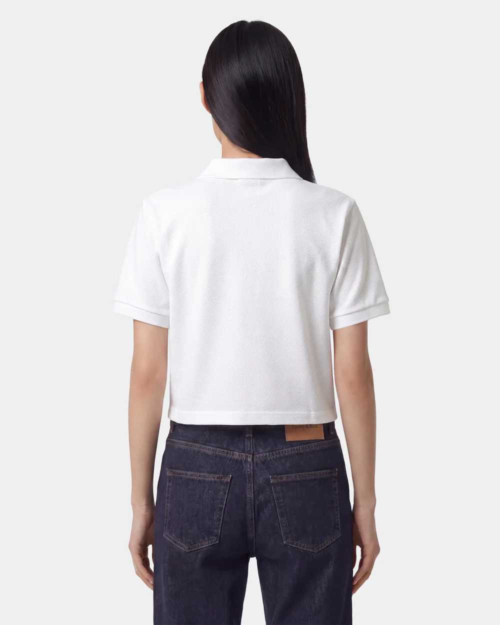 NY CREST PIQUE POLO / WHITE - Image 3