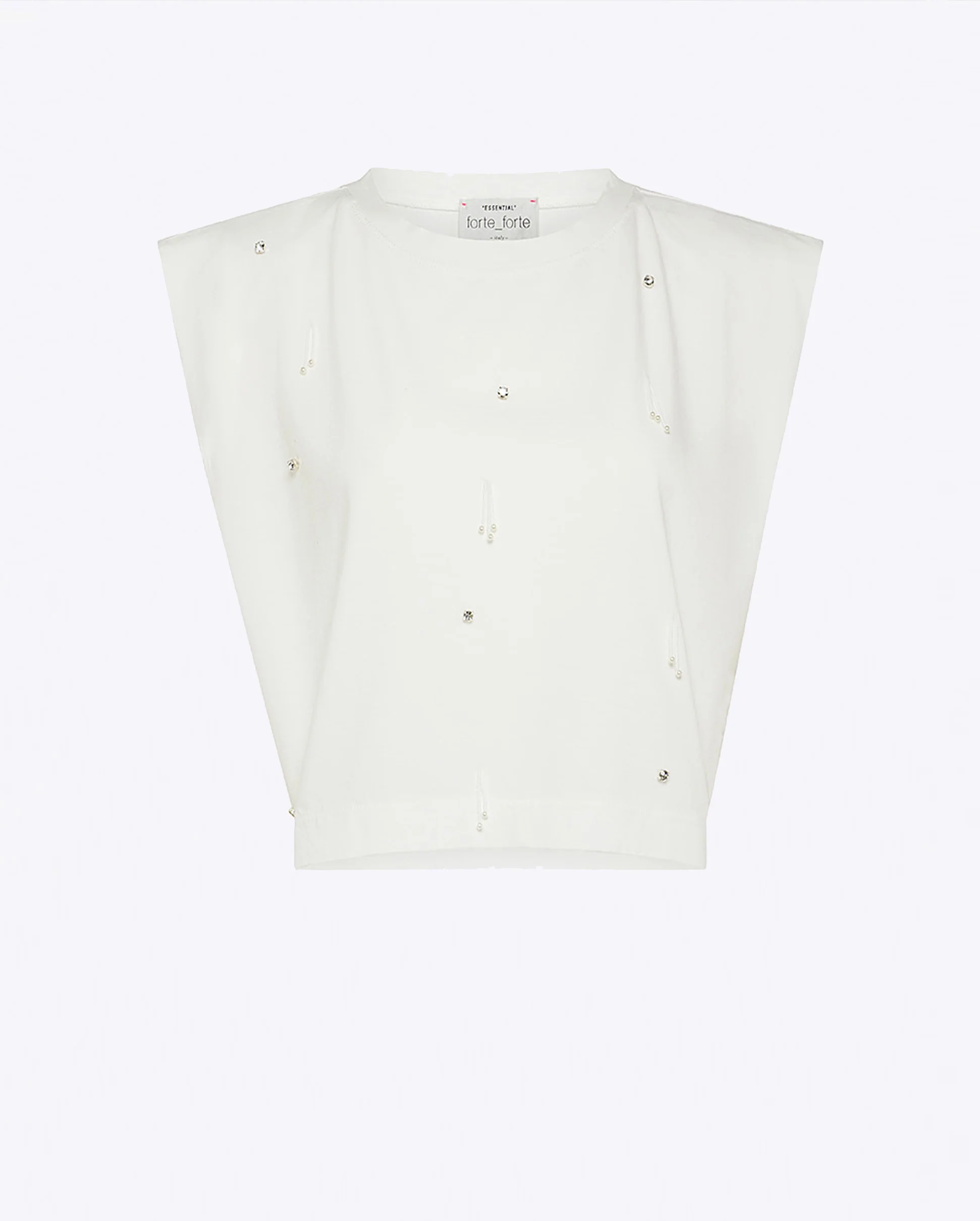 ORGANIC COTTON JERSEY T SHIRT / BIANCO - Image 5