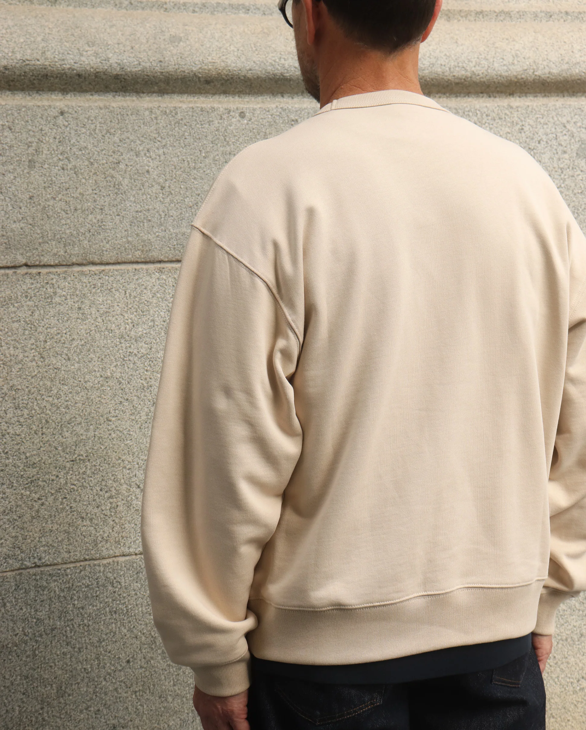 OVERSIZED SWEATER 1610 / BEIGE - Image 3