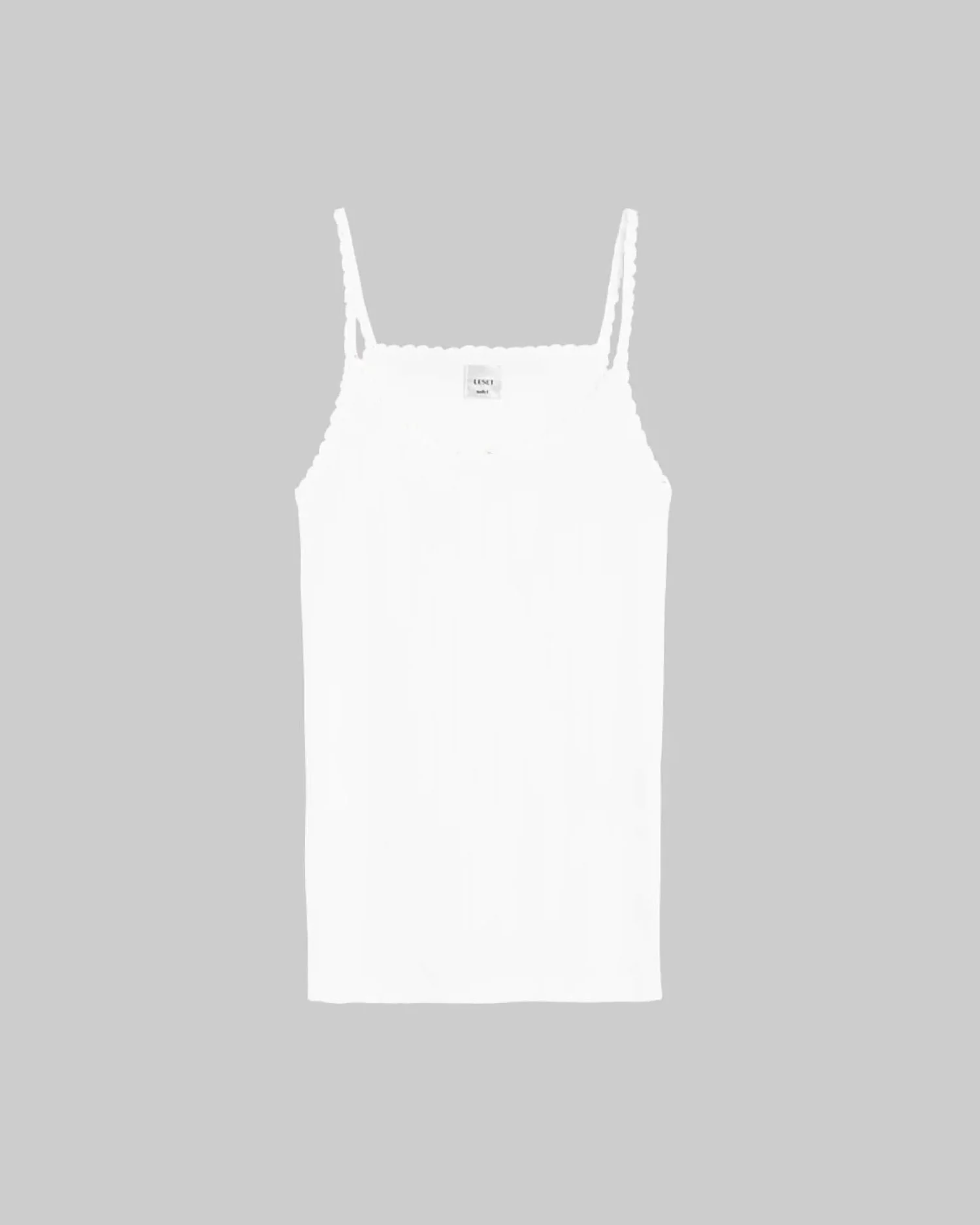 POINTELLE TANK / WHITE - Image 7