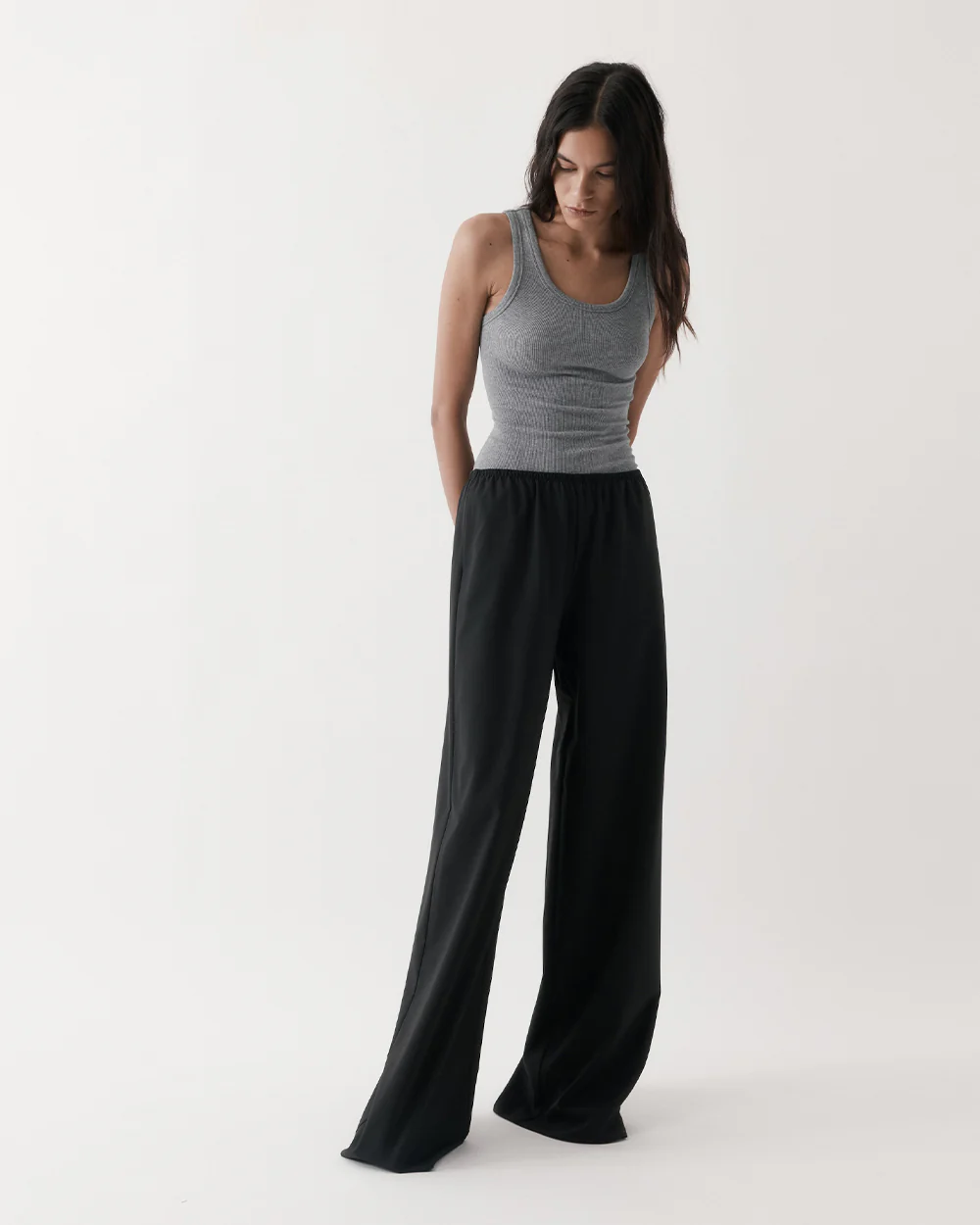 PULL-ON TROUSER / BLACK - Image 2