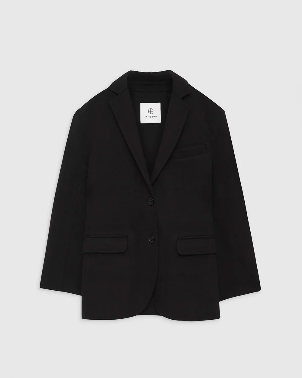 QUINN BLAZER / BLACK CASHMERE BLEND - Image 3