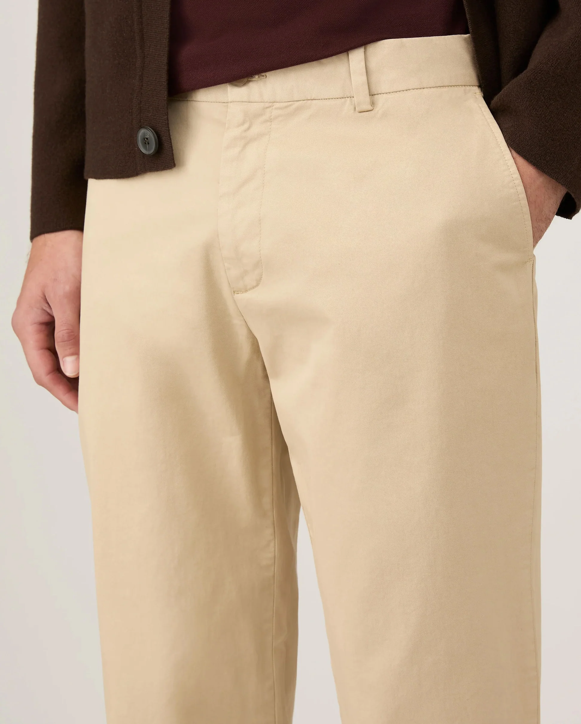 REGULAR FIT CHINO / LIGHT STONE - Image 8