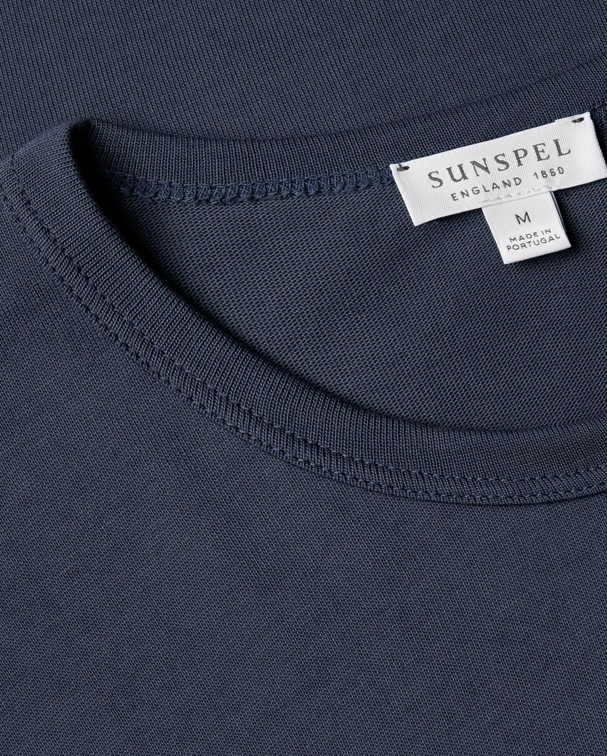 REGULAR FIT JERSEY T-SHIRT / SLATE BLUE - Image 5