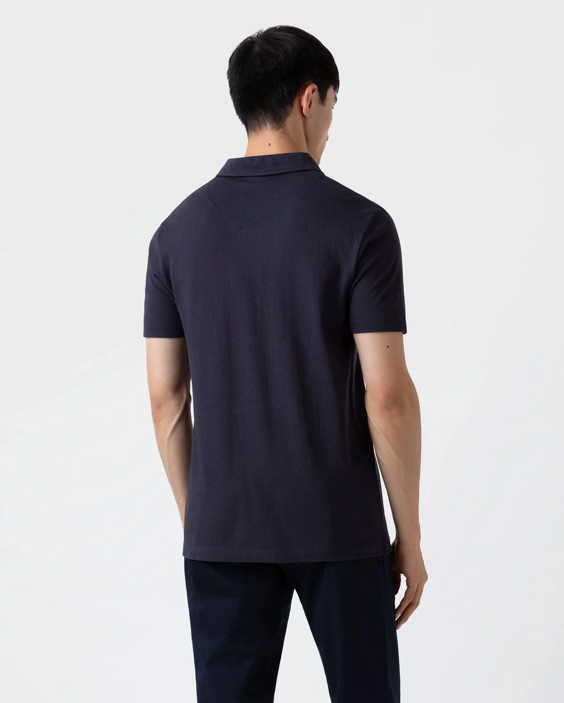 RIVIERA POLO SHIRT / NAVY - Image 2