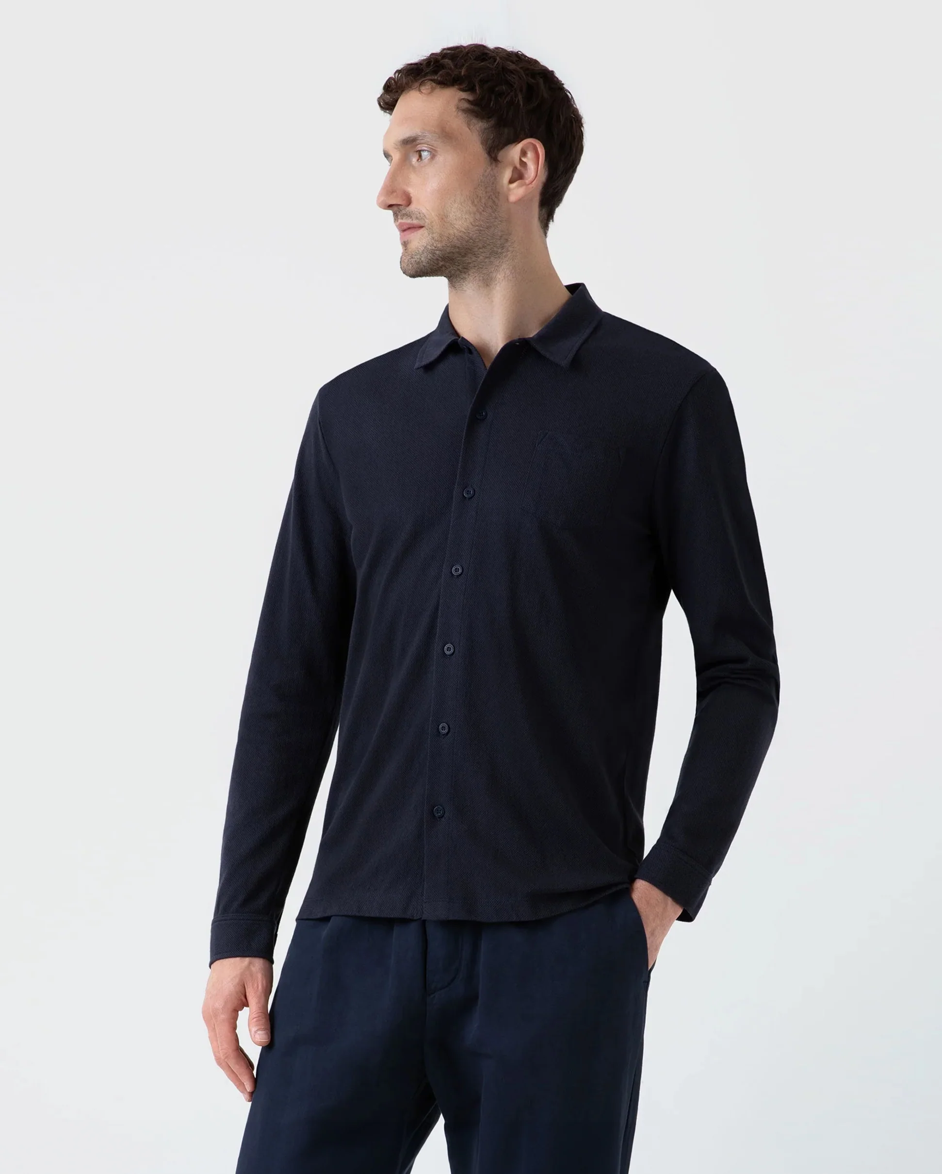 RIVIERA SHIRT / NAVY