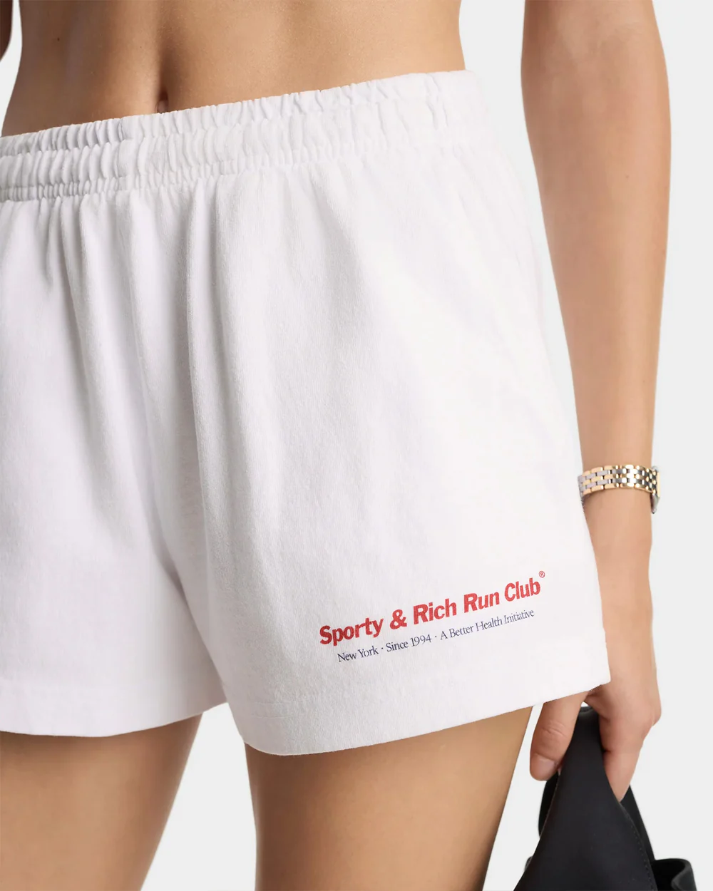RUN CLUB DISCO SHORT / WHITE - Image 4