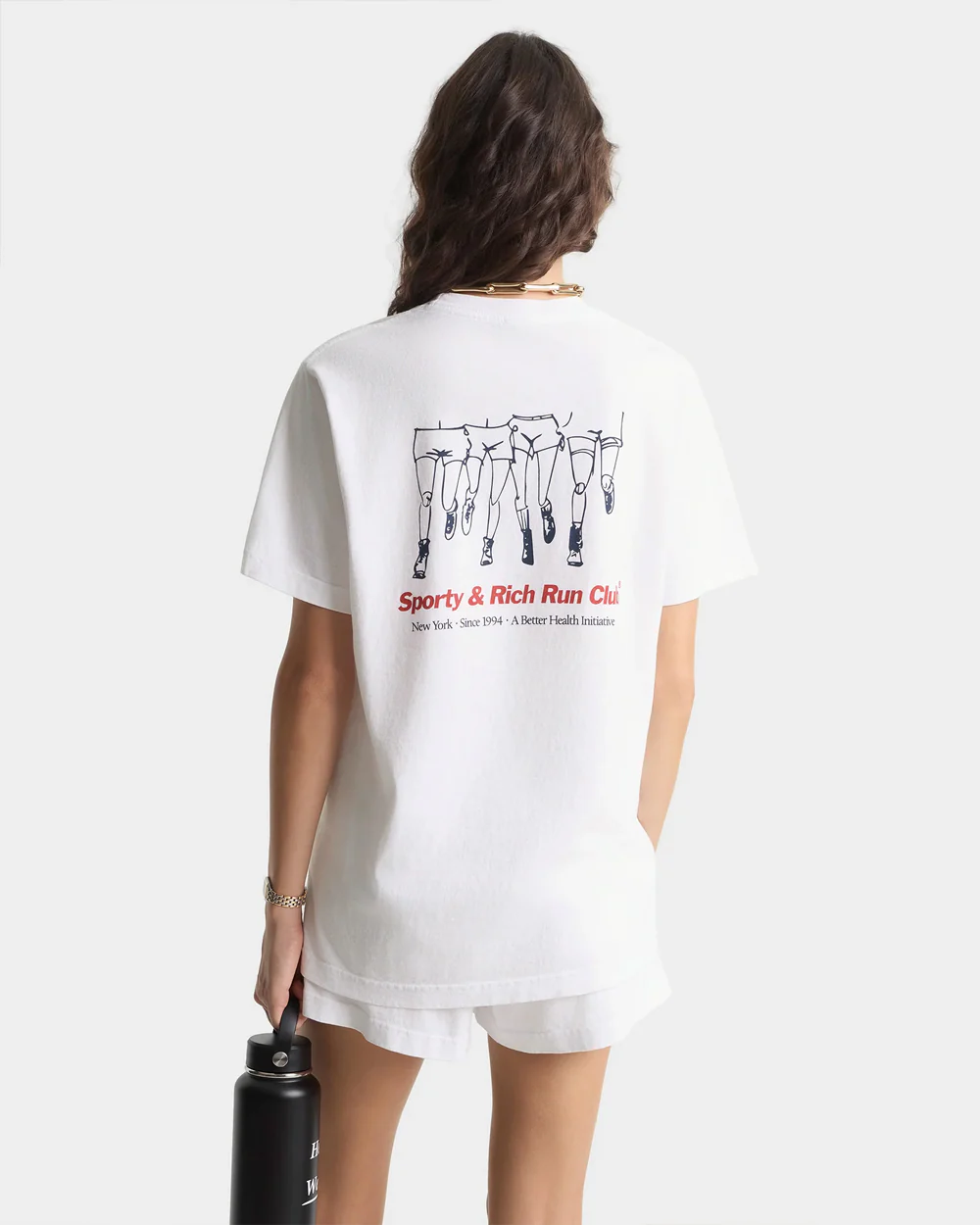 RUN CLUB T-SHIRT / WHITE - Image 3