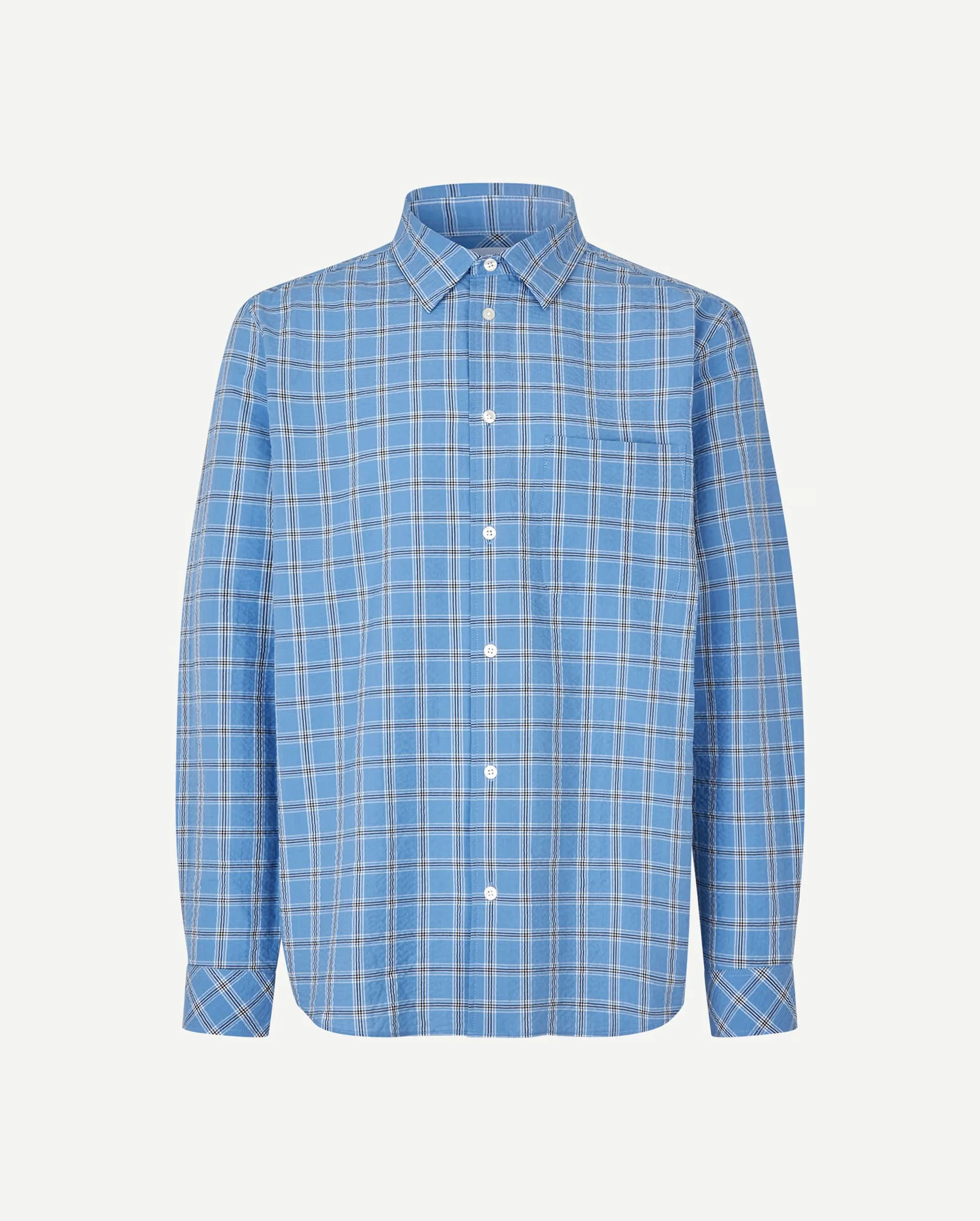 SADAMON J SHIRT 15661 / BLUE JASPER CH. - Image 6