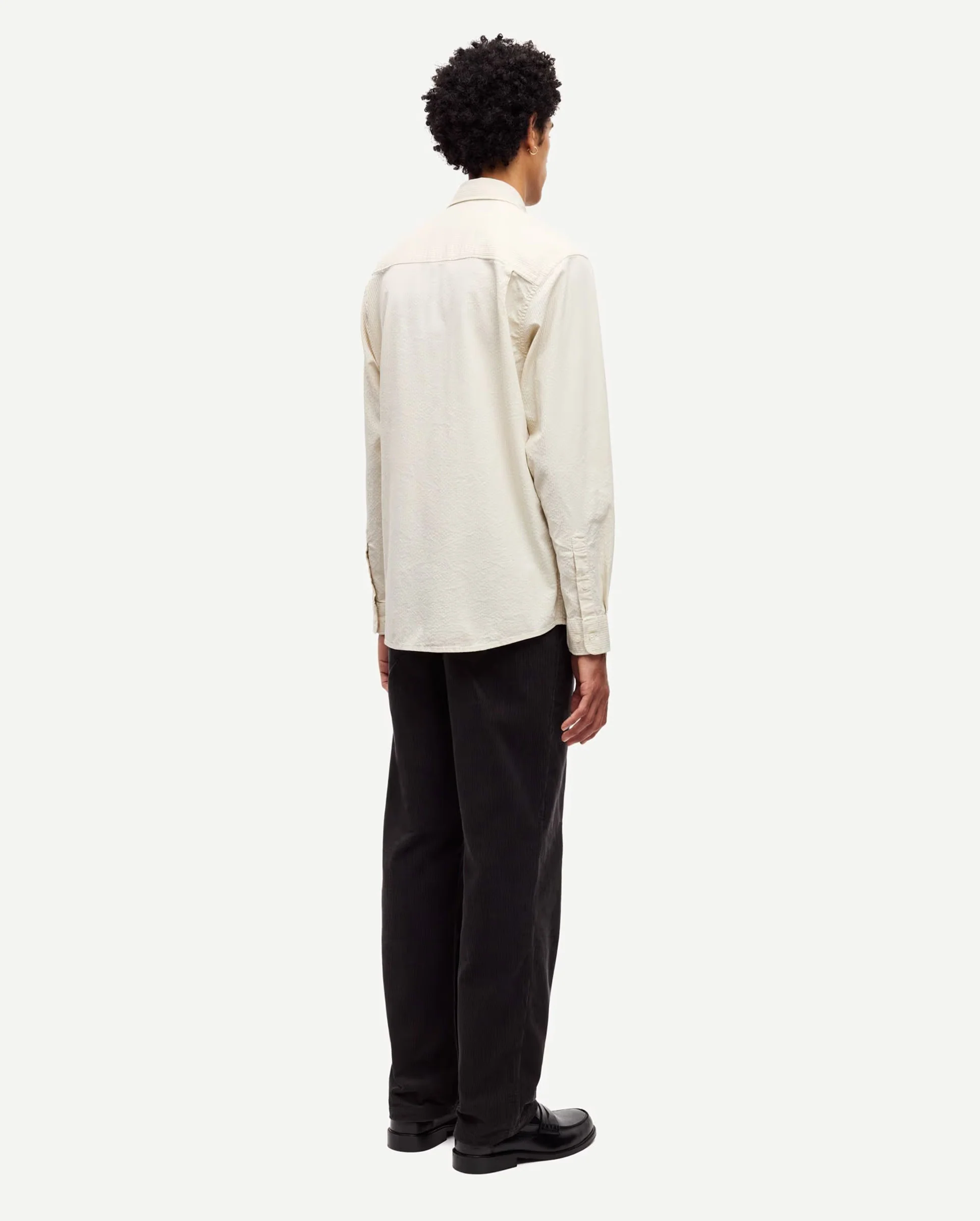 SADAMON J SHIRT 15711 / SILVER BIRCH - Image 4