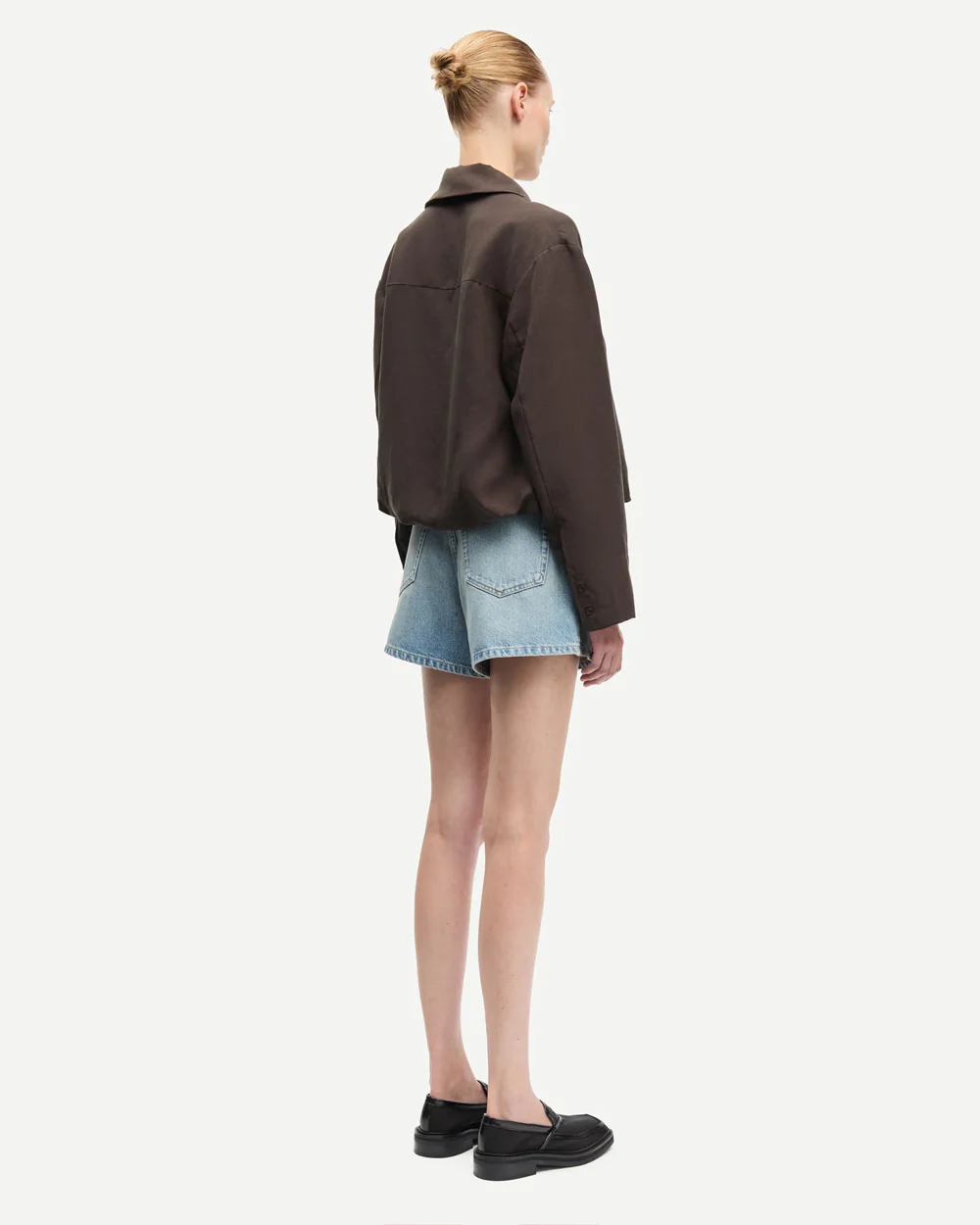 SADAPHNE SHIRT 15262 / MULCH - Image 3