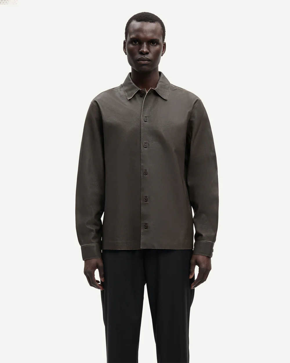 SANOAH FLEX TROUSERS 15969 / BLACK MEL. - Image 5