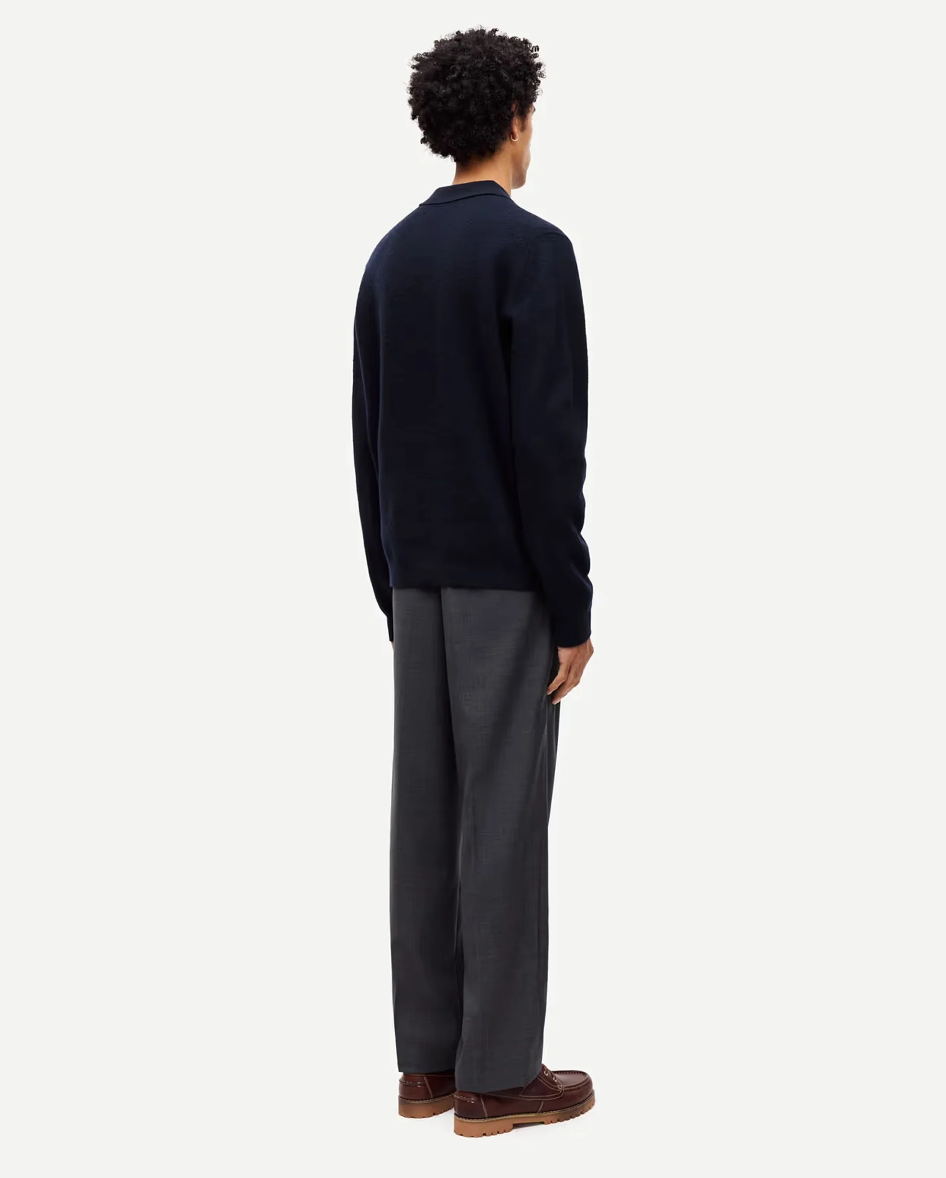 SANOAH TROUSERS 15350 / DARK GREY MEL. - Image 4