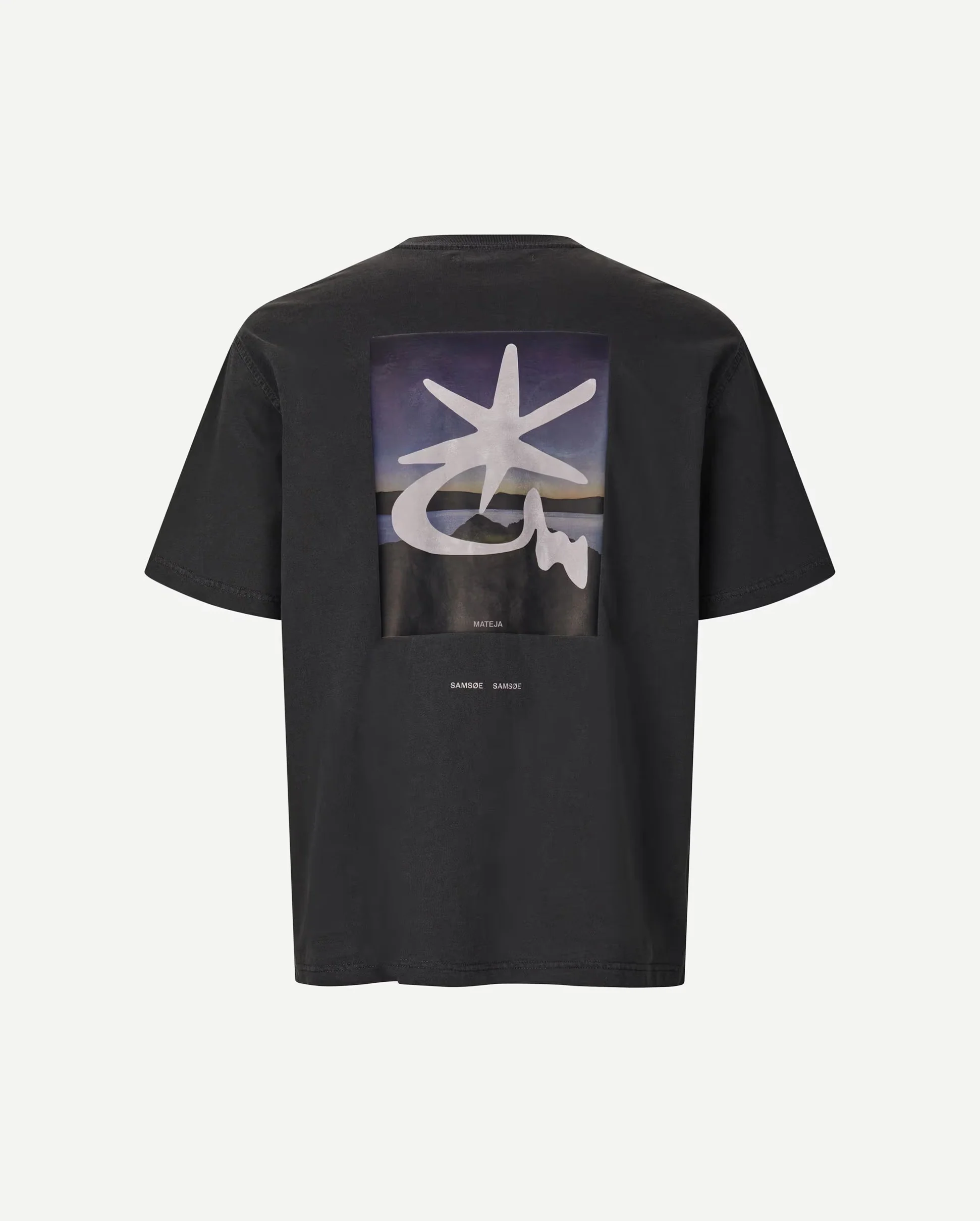 SARAGNAR T-SHIRT 15489 / BLACK SUNSET - Image 2