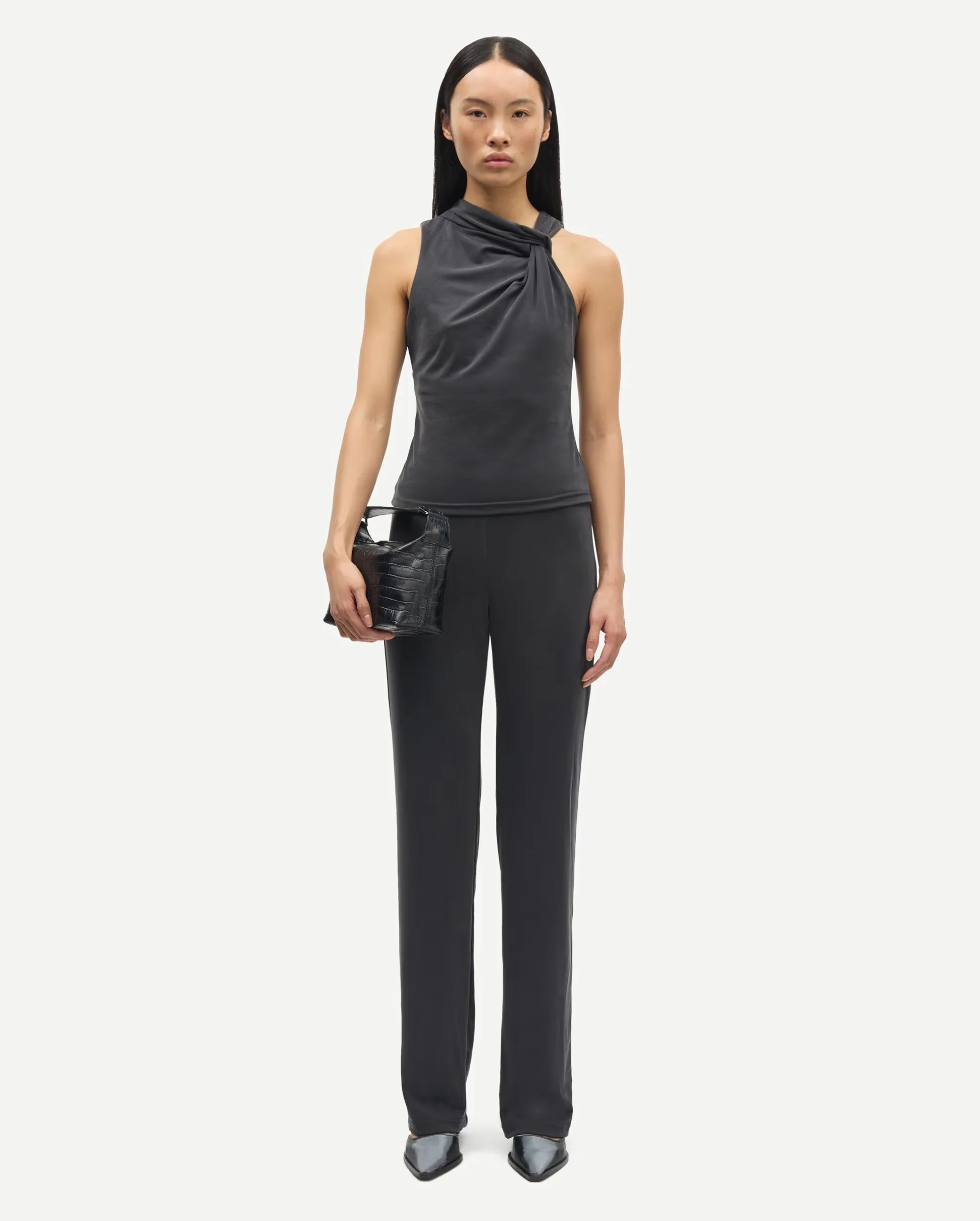 SASUS TROUSERS 15641 / BLACK - Image 2