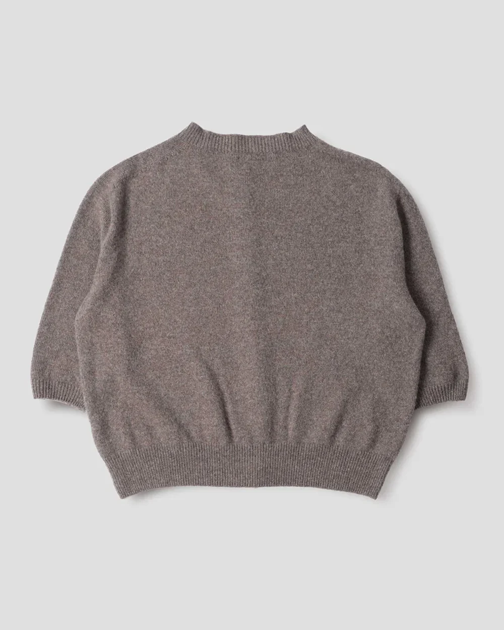 SHORT SLEEVE CARDIGAN / ELK - Image 5