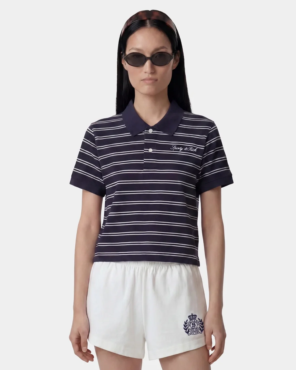 SIGNATURE LOGO POLO / DARK NAVY/WHITE