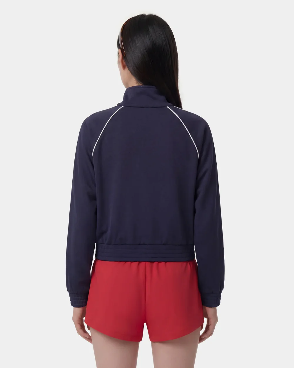 SIGNATURE LOGO RETRO TRACK JACKET / DARK NAVY/WHITE - Image 3