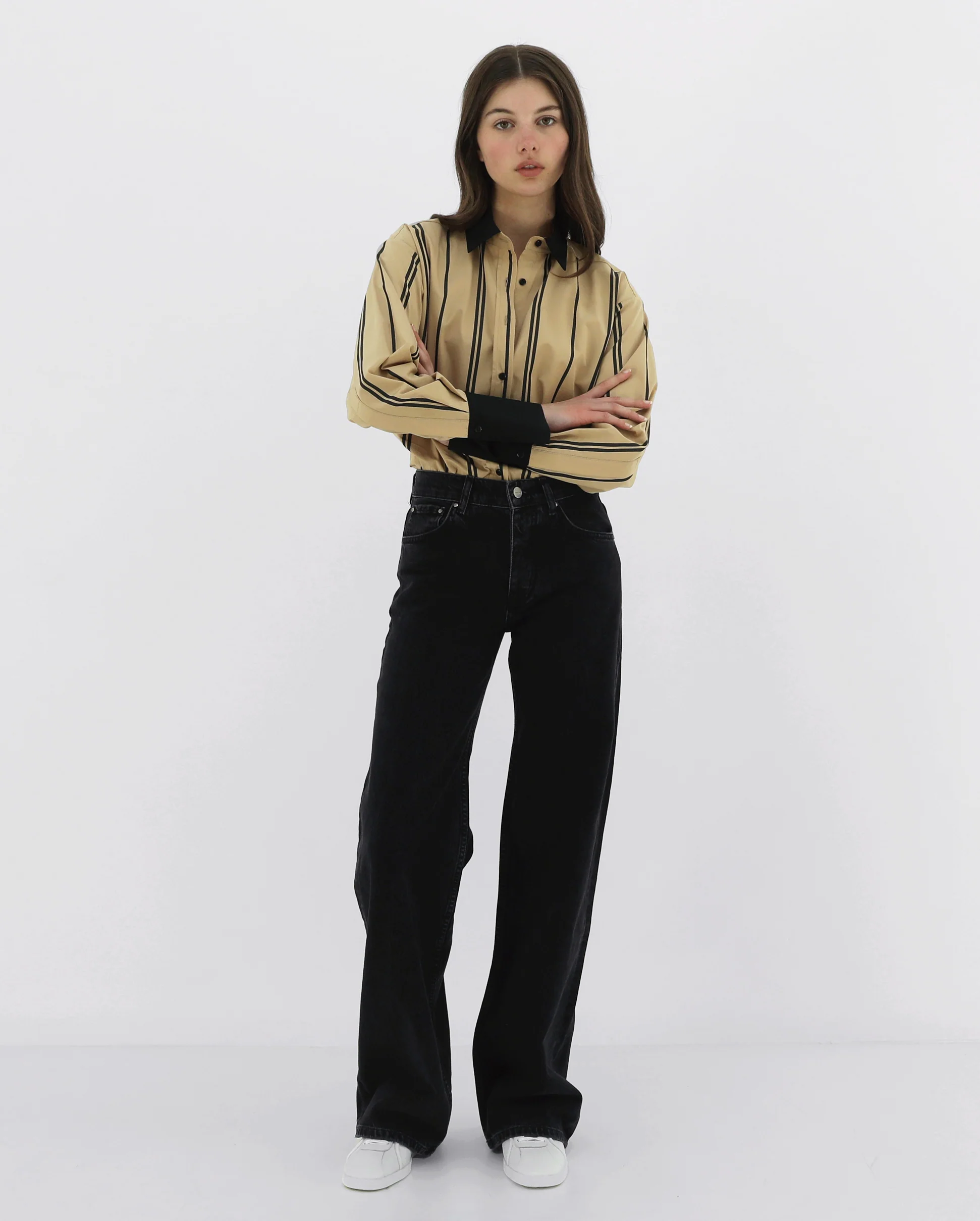 SIMONE / RAYURE CAMEL - Image 2