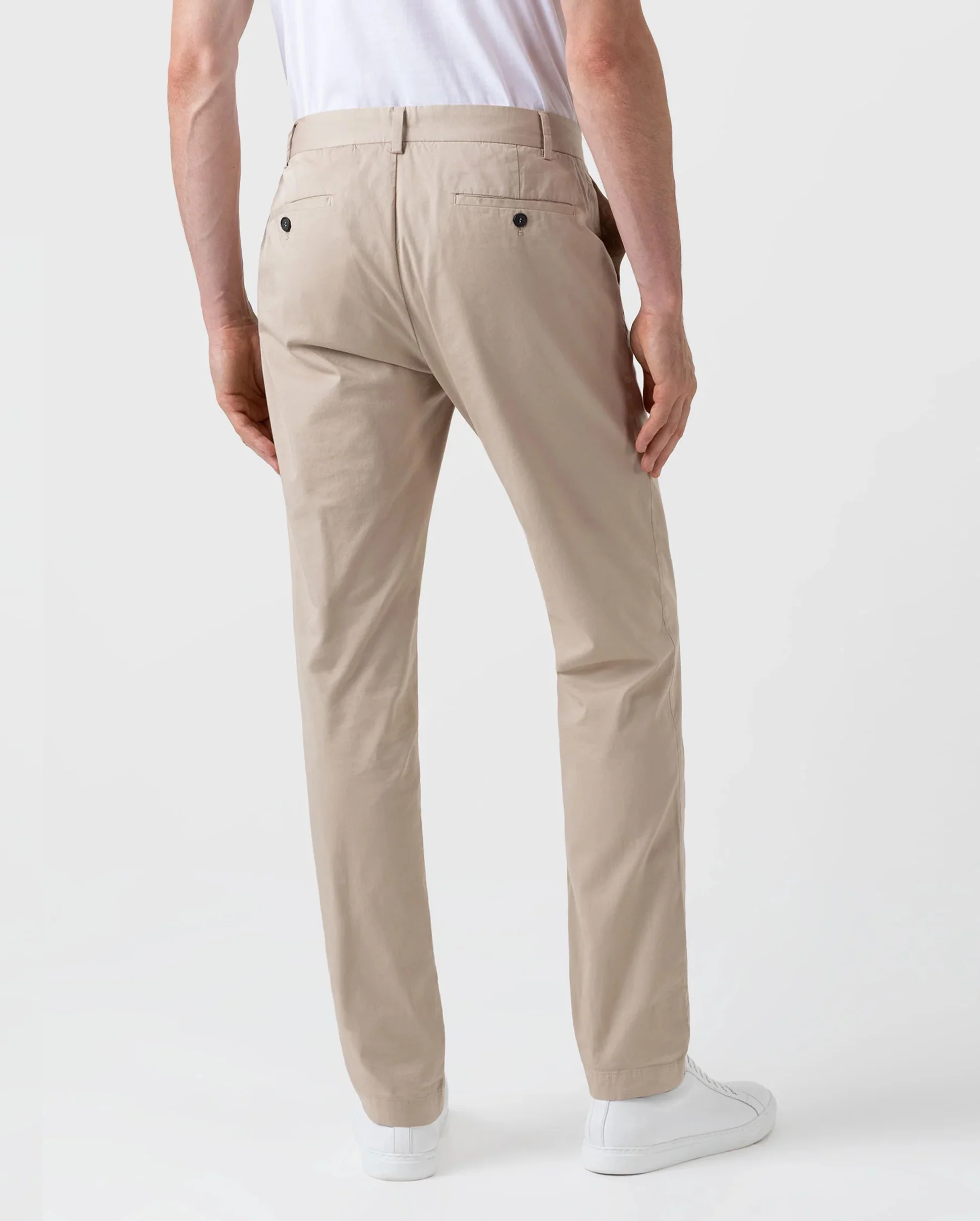SLIM FIT CHINO / LIGHT STONE - Image 3