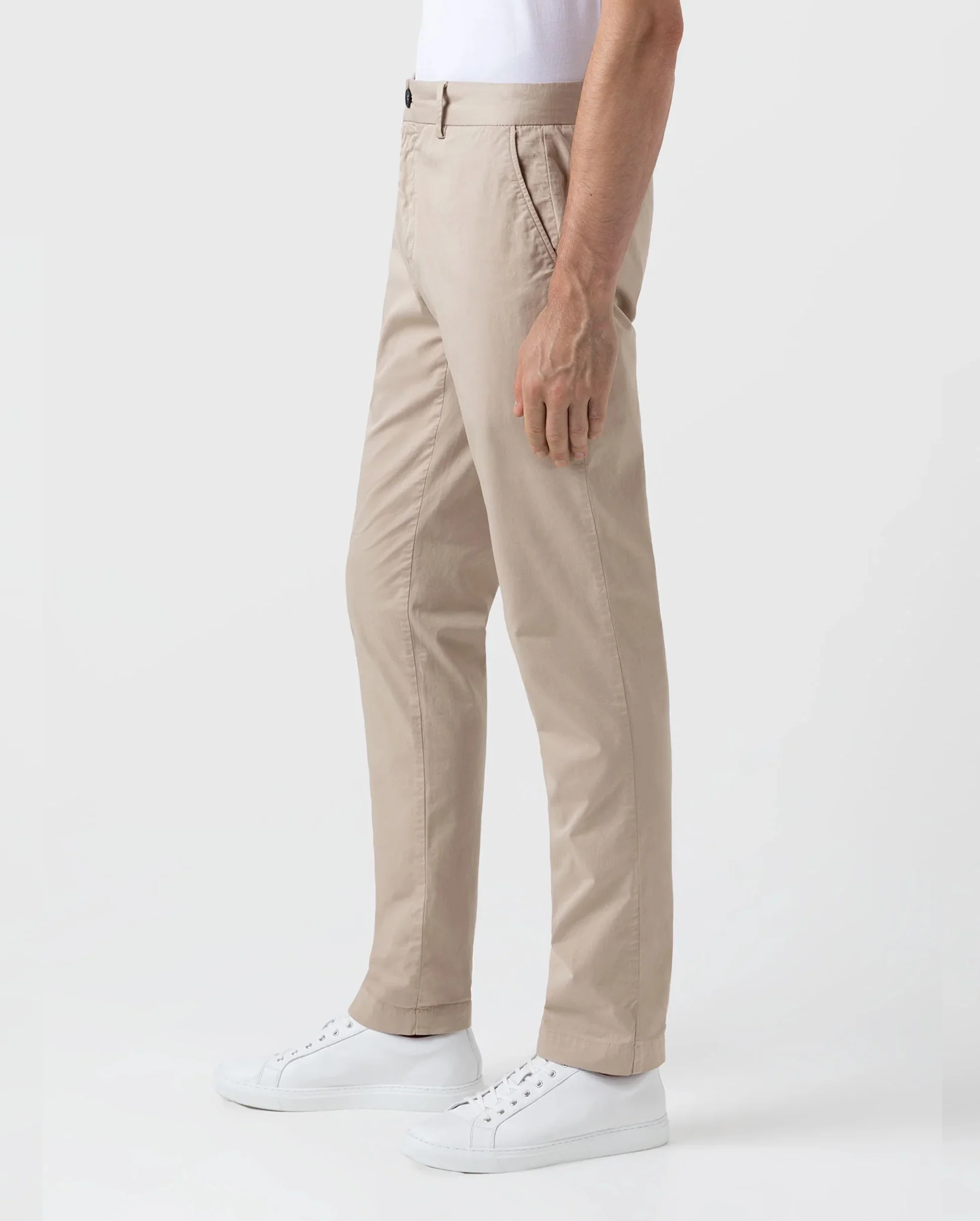 SLIM FIT CHINO / LIGHT STONE - Image 4