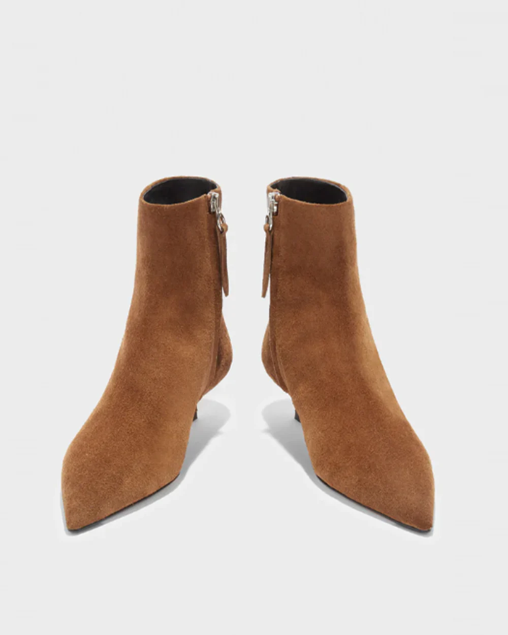 SOFIE SUEDE ANKLE BOOTS / TOBACCO - Image 3