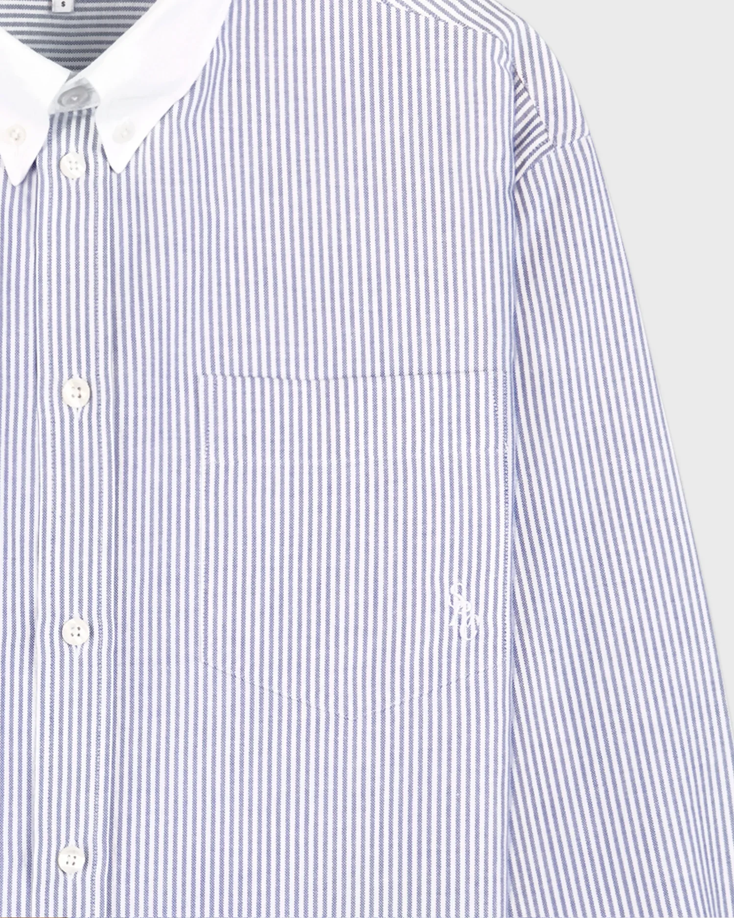 SRC OXFORD SHIRT / NAVY STRIPE - Image 5
