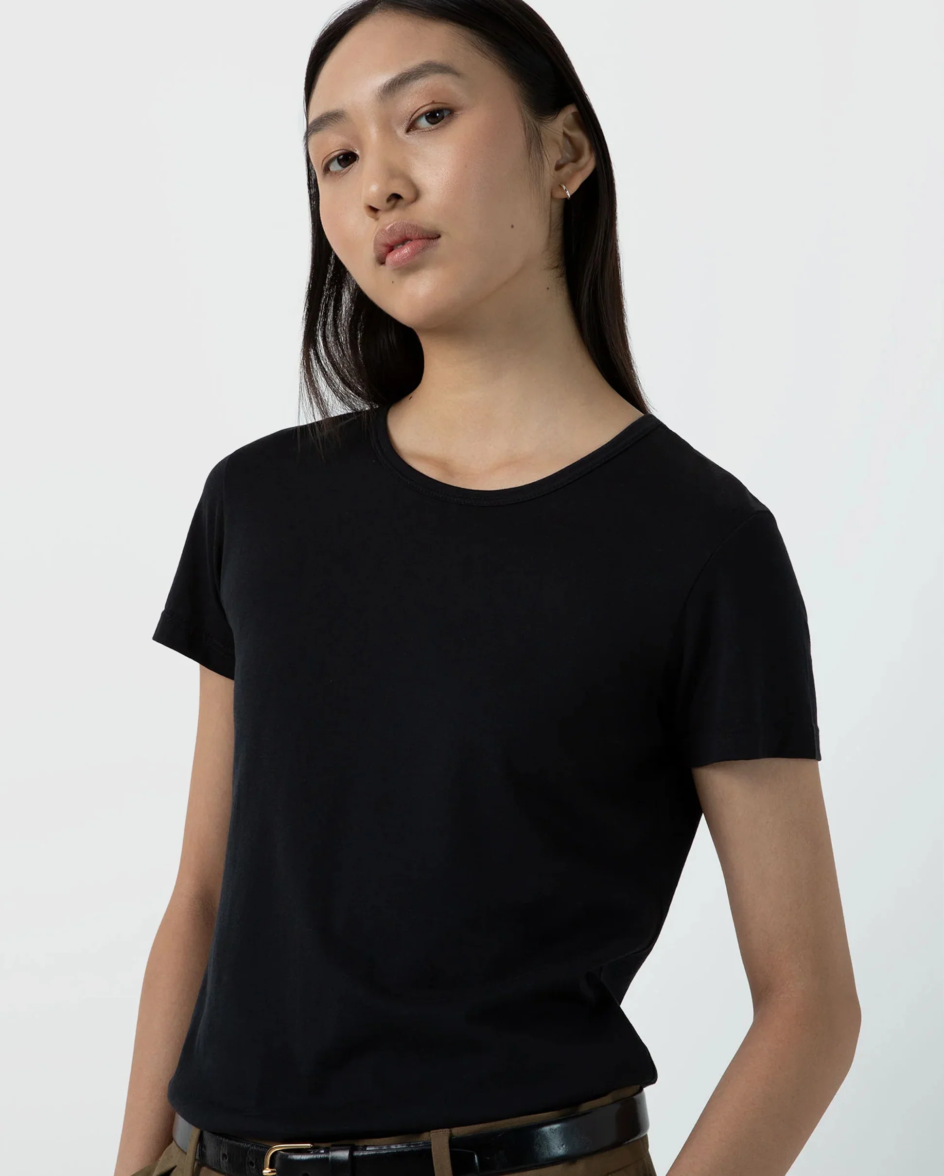 S/S CLASSIC T-SHIRT / BLACK - Image 3