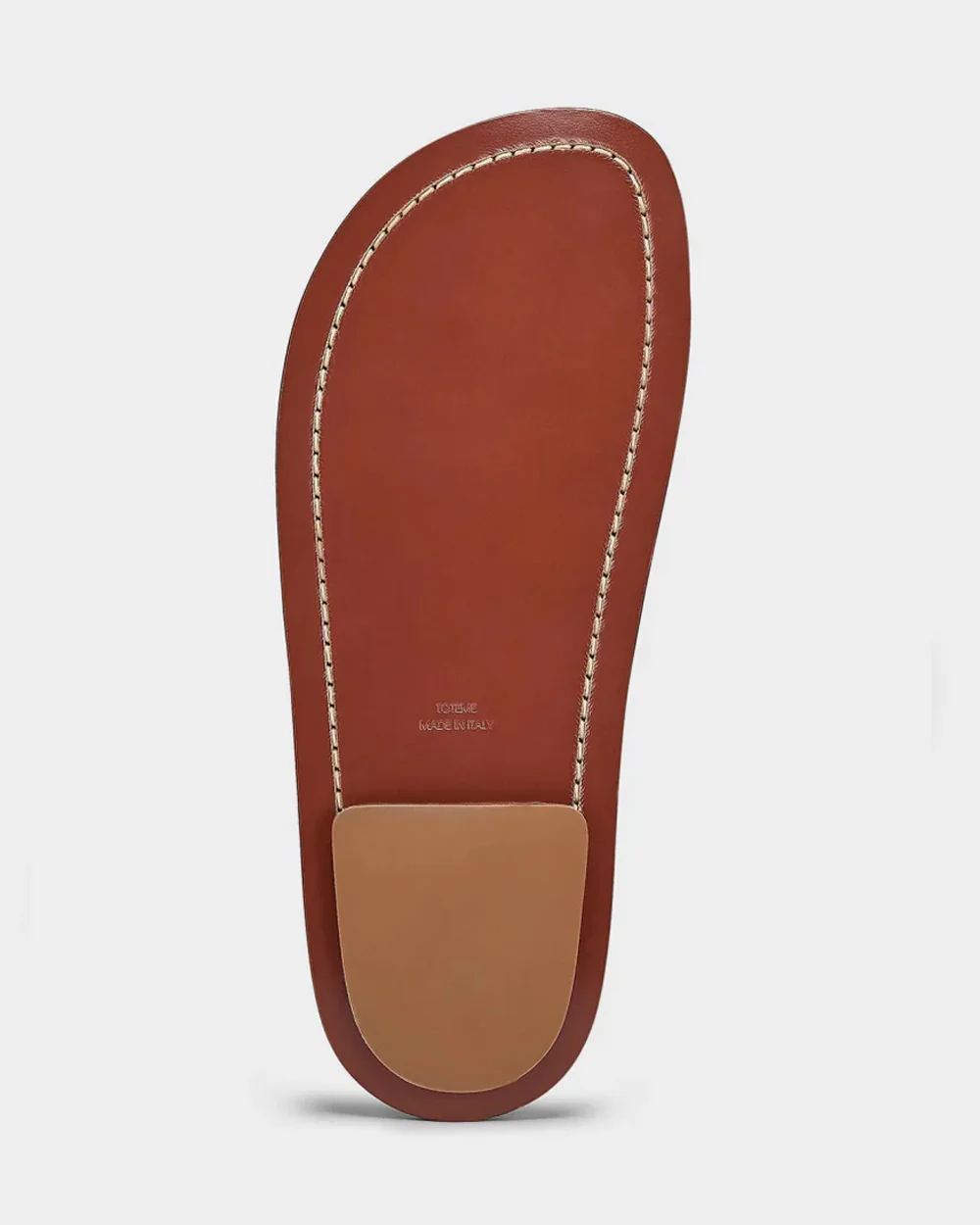 STUDDED LEATHER SLIDES / SIENNA - Image 4