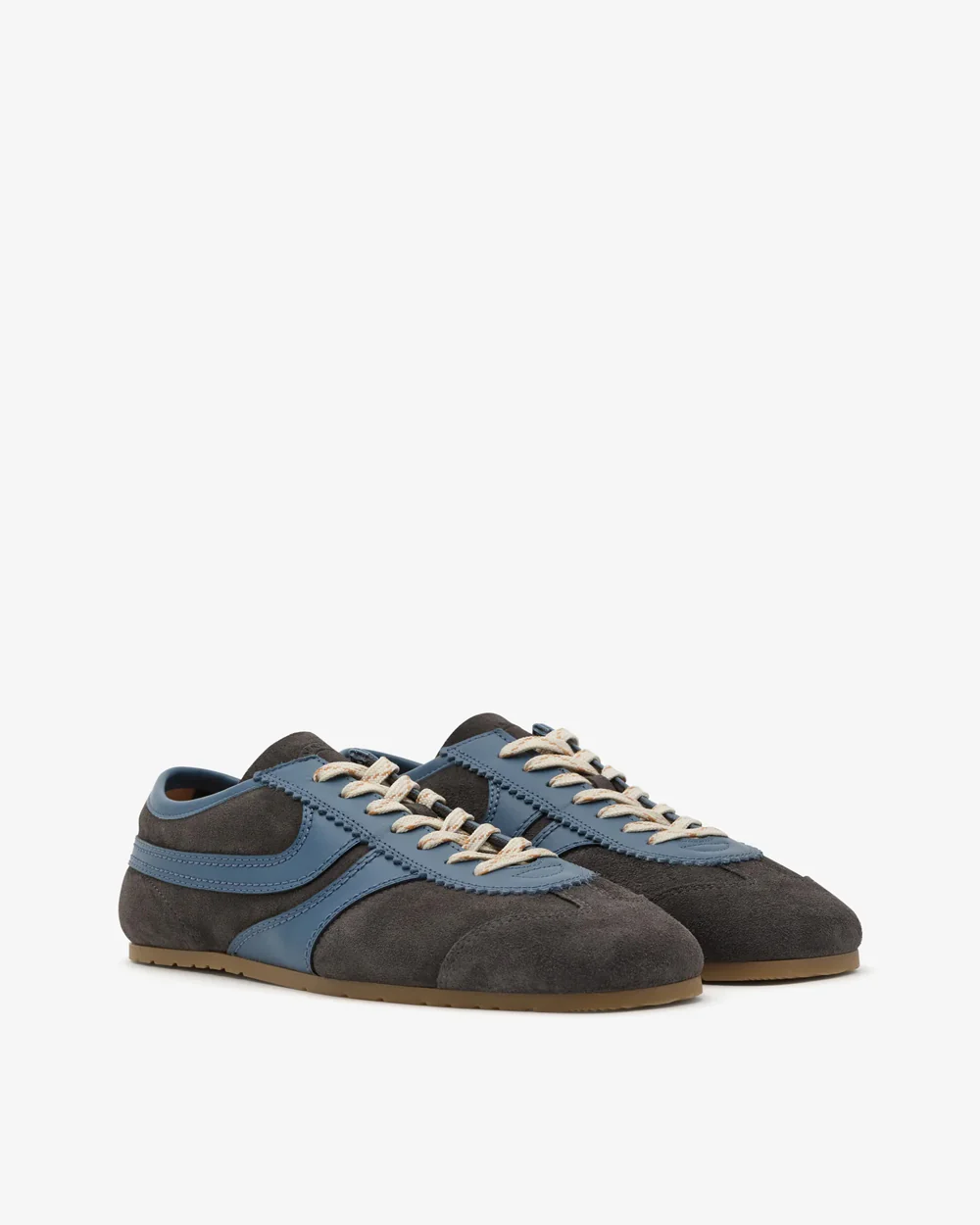 SUEDE SNEAKERS / STEEL - Image 3