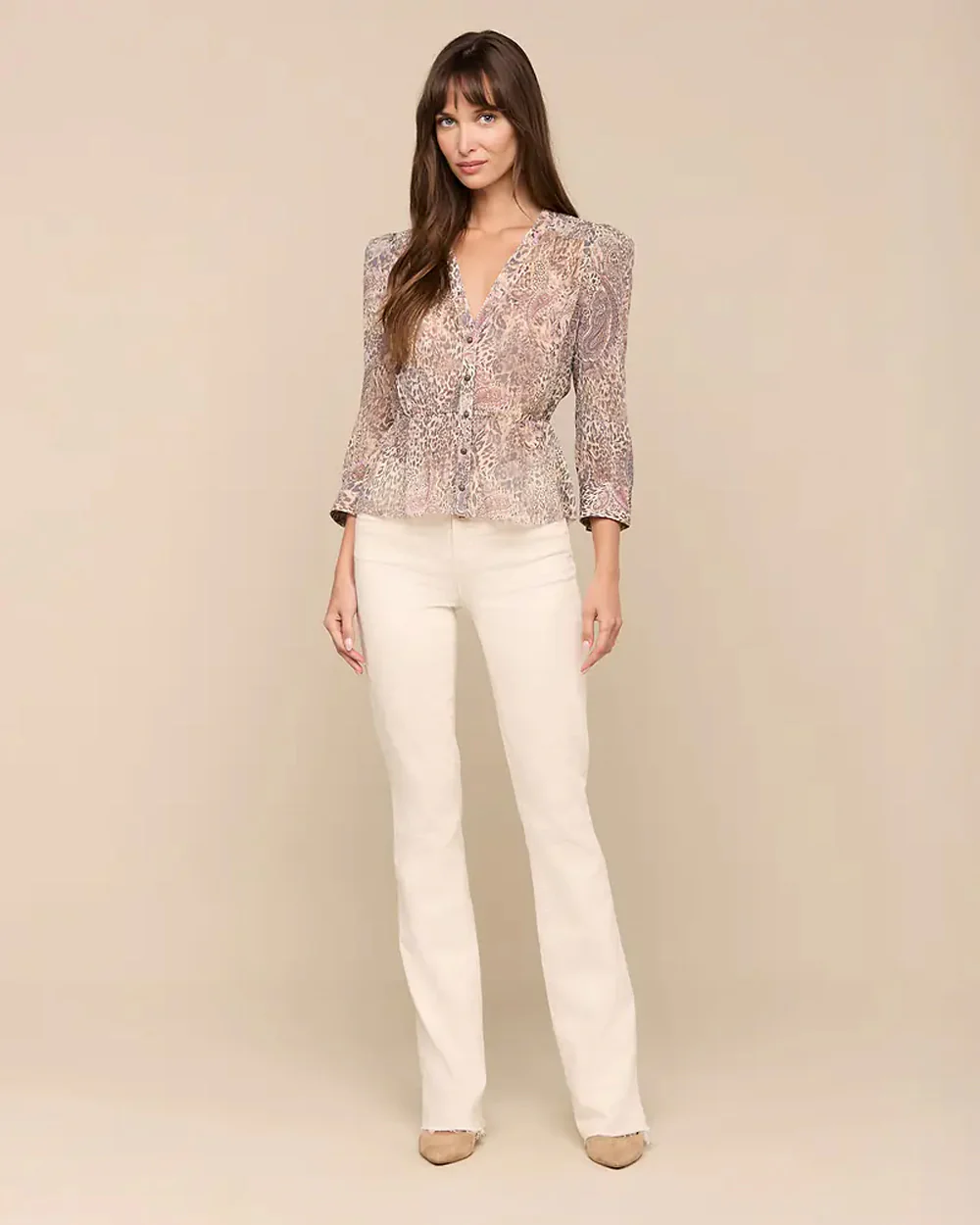 SURI TOP / TAN/MAUVE VALENCIA LEOPARD - Image 4