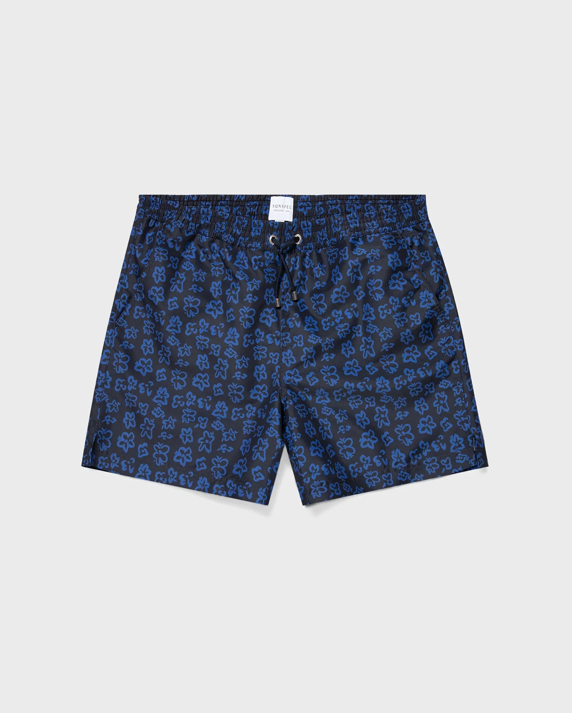 SWIM SHORT / PAINTED FLOWER PRINT - Image 5