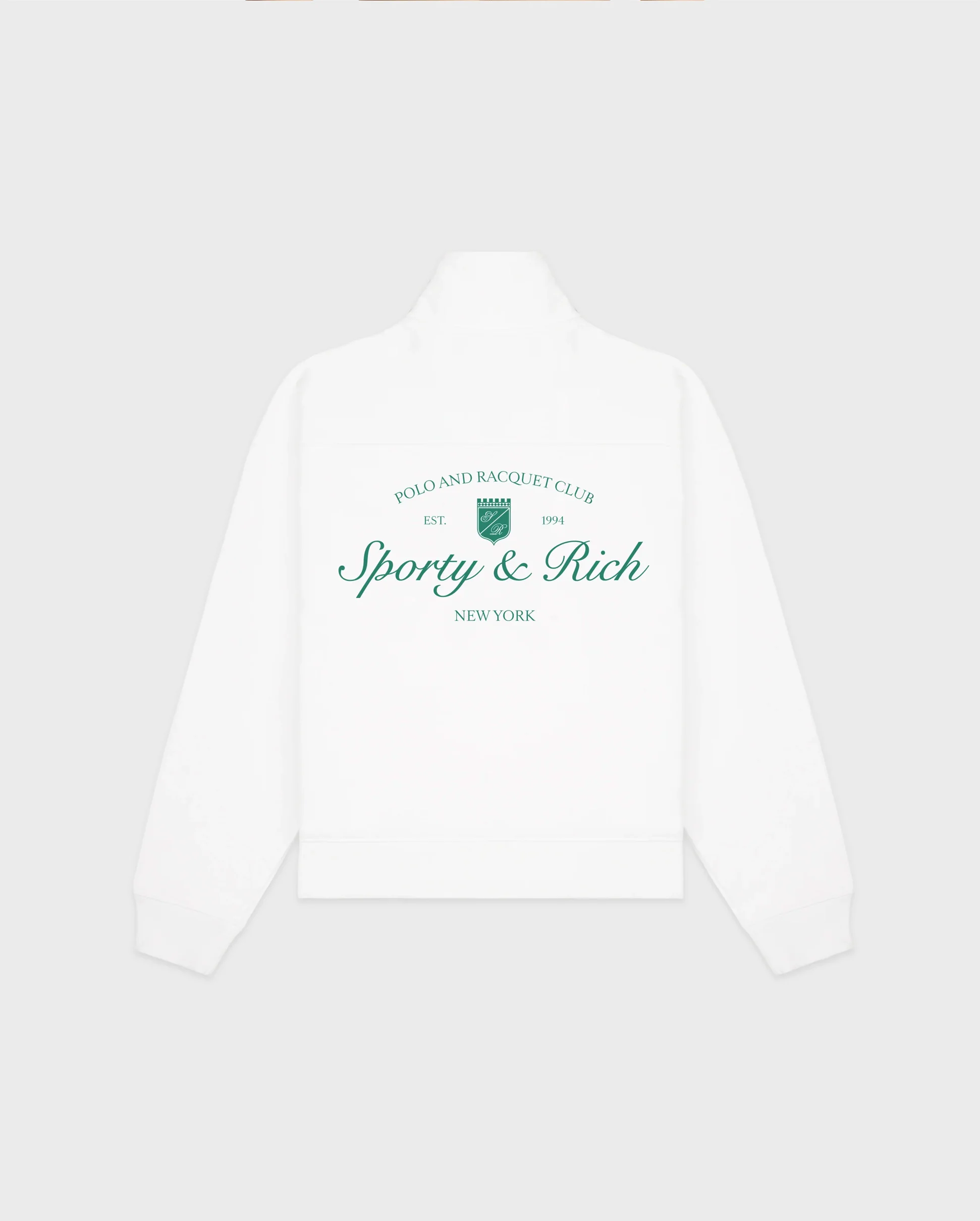 SYRACUSE QUARTER ZIP / WHITE - Image 4