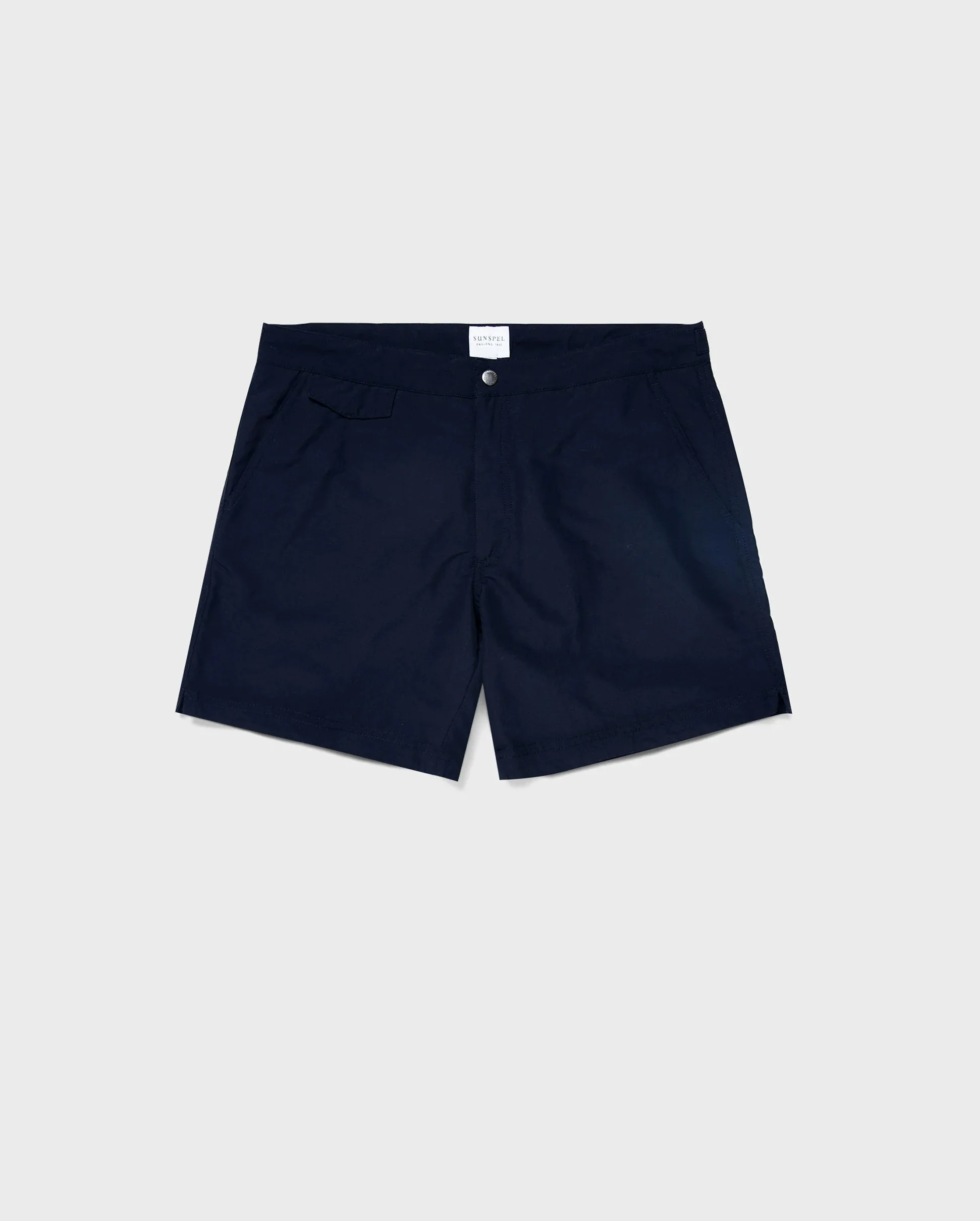 TAILORED SWIM SHORTS / NAVY - Image 5