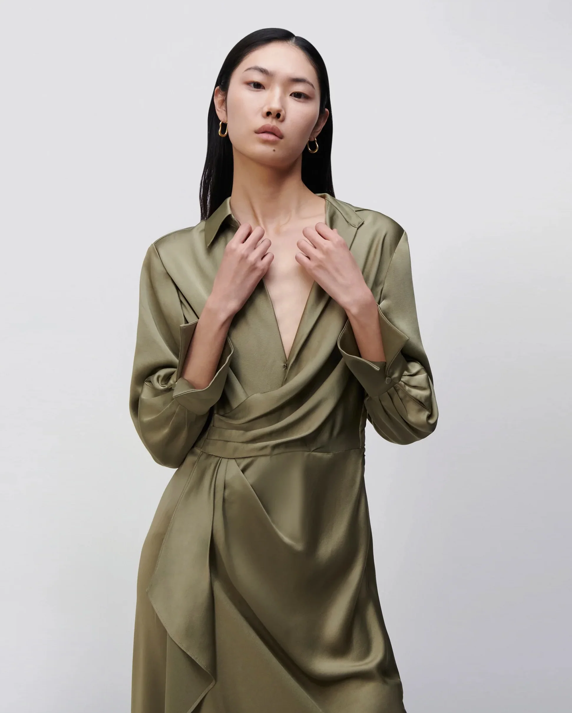 TALITA MIDI DRESS / WILLOW - Image 3