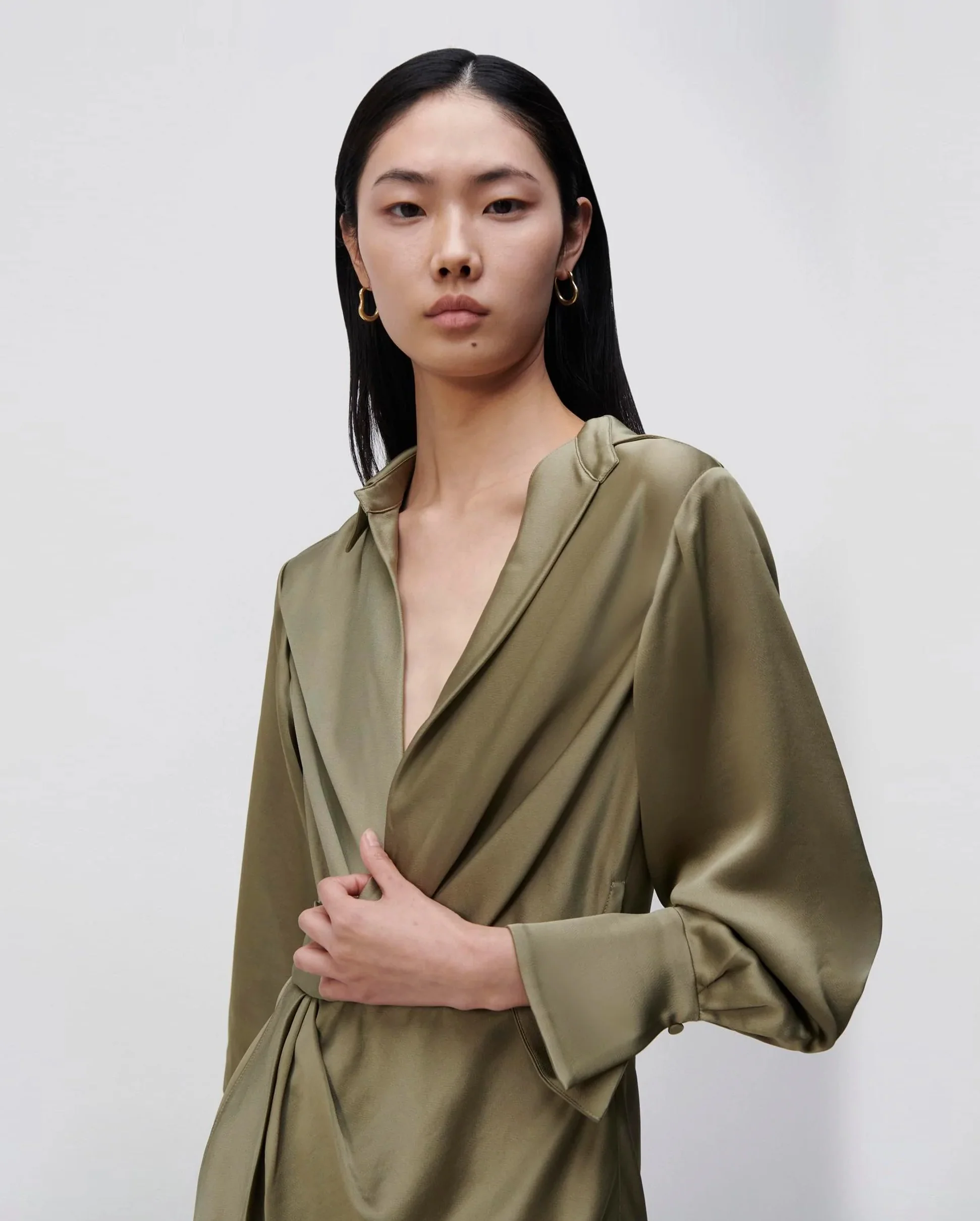 TALITA MIDI DRESS / WILLOW - Image 4