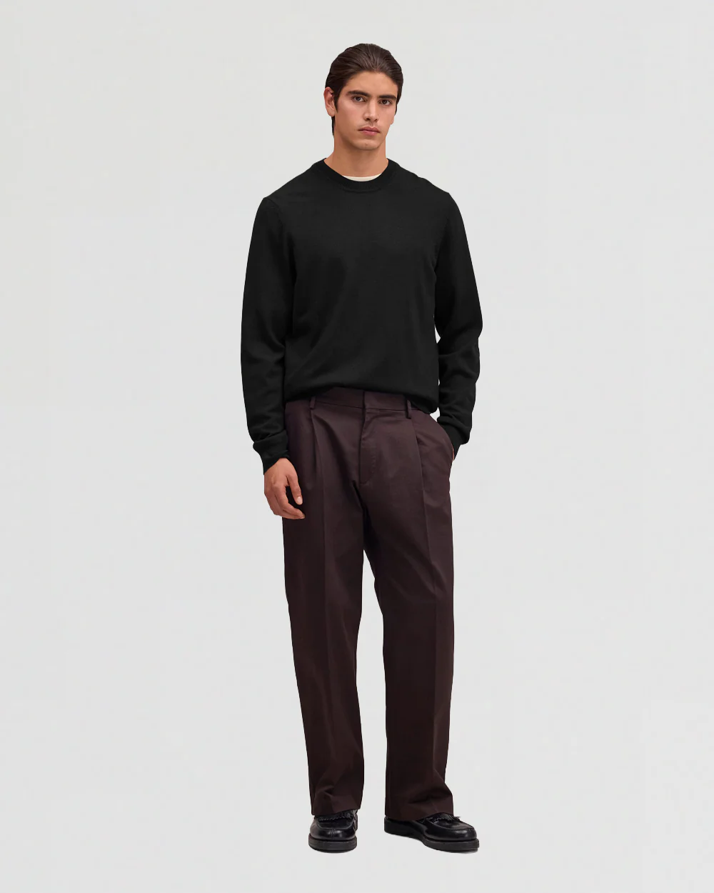 TED SWEATER 6605 / BLACK - Image 2