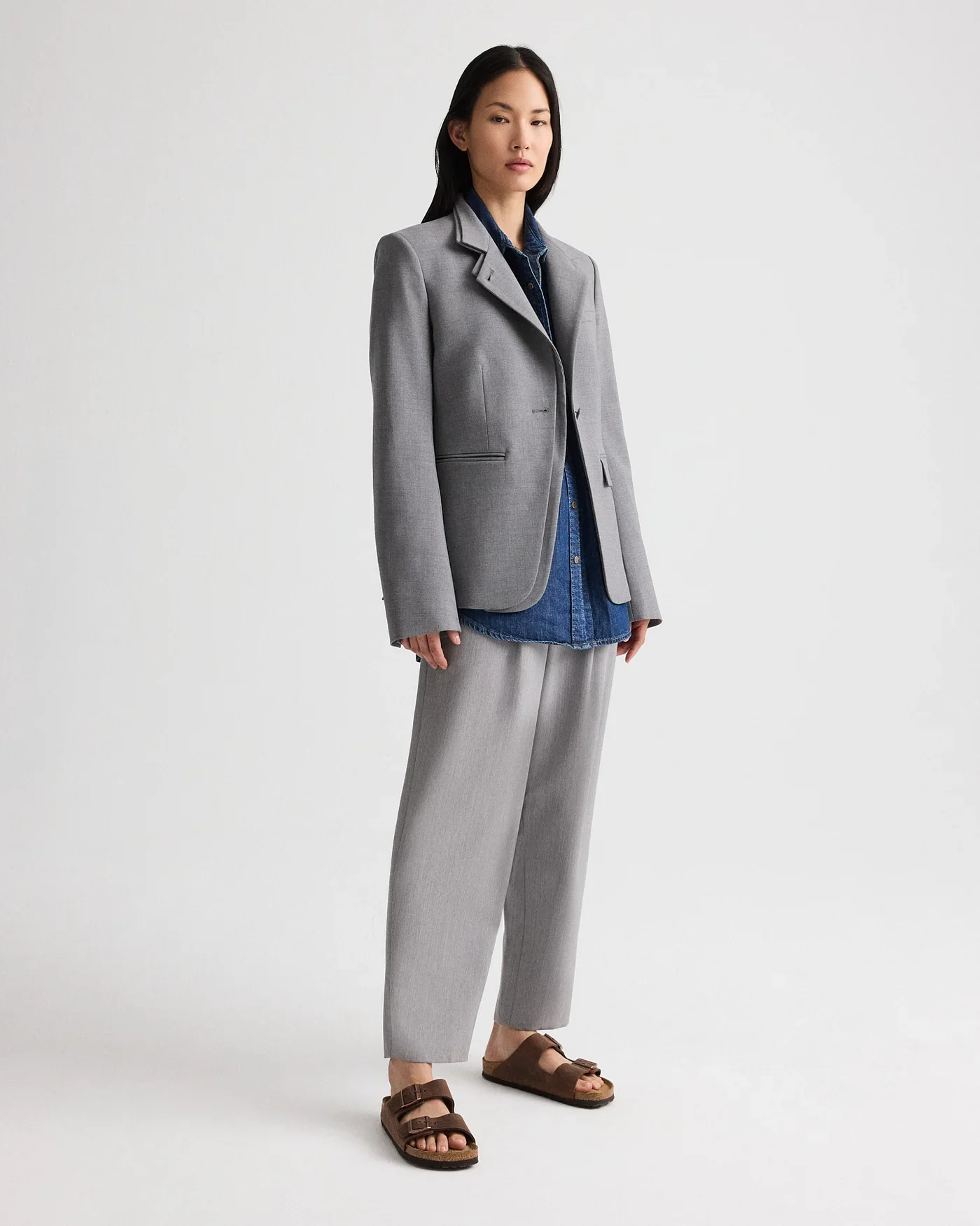 THE DOUBLE TAKE / MEDIUM HEATHER GREY - Image 2