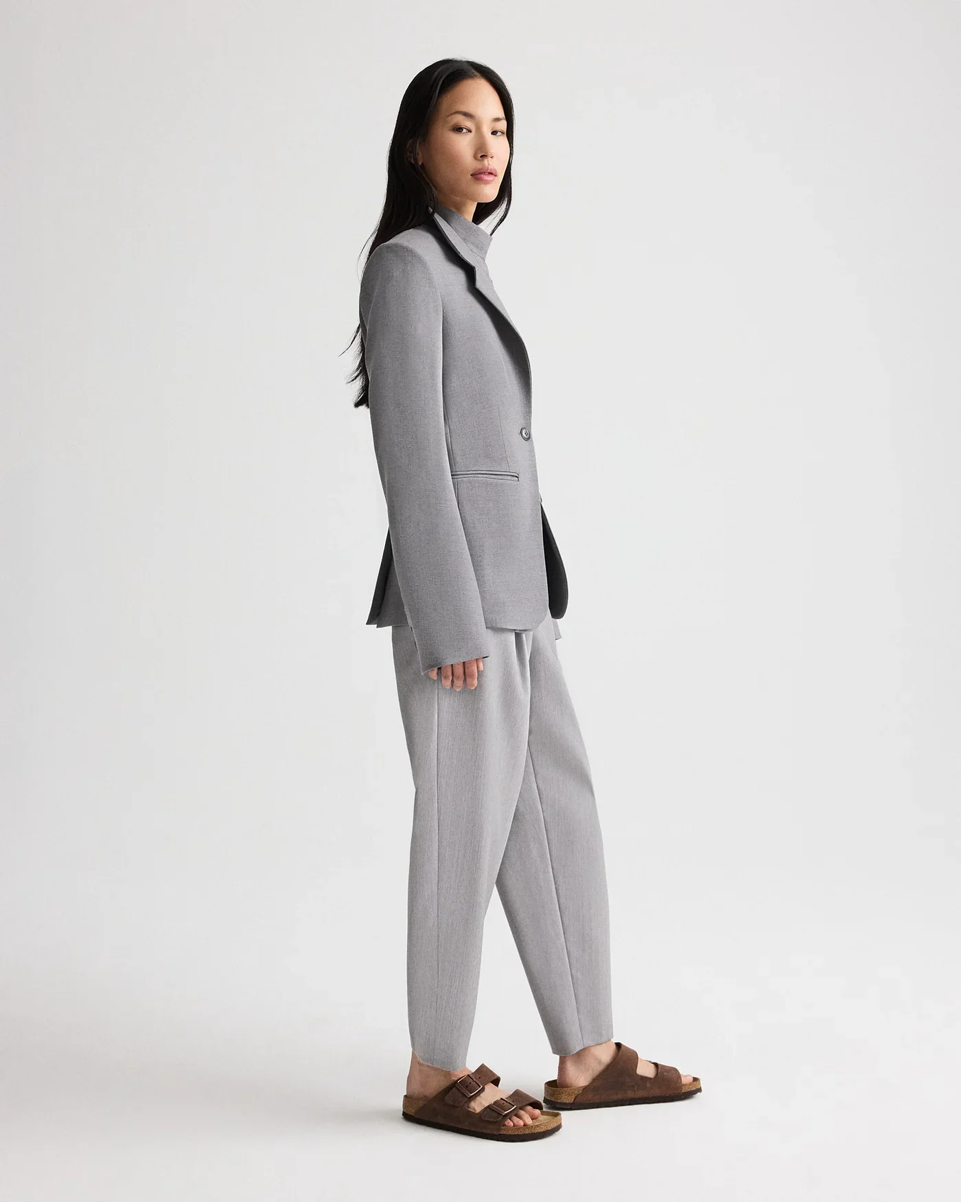 THE DOUBLE TAKE / MEDIUM HEATHER GREY - Image 3