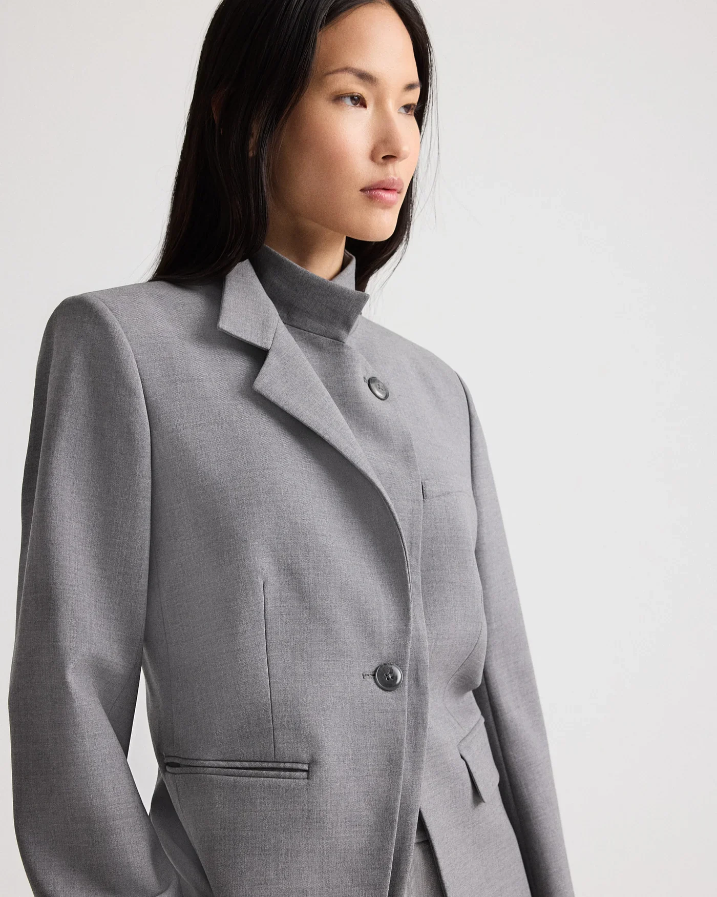 THE DOUBLE TAKE / MEDIUM HEATHER GREY - Image 6