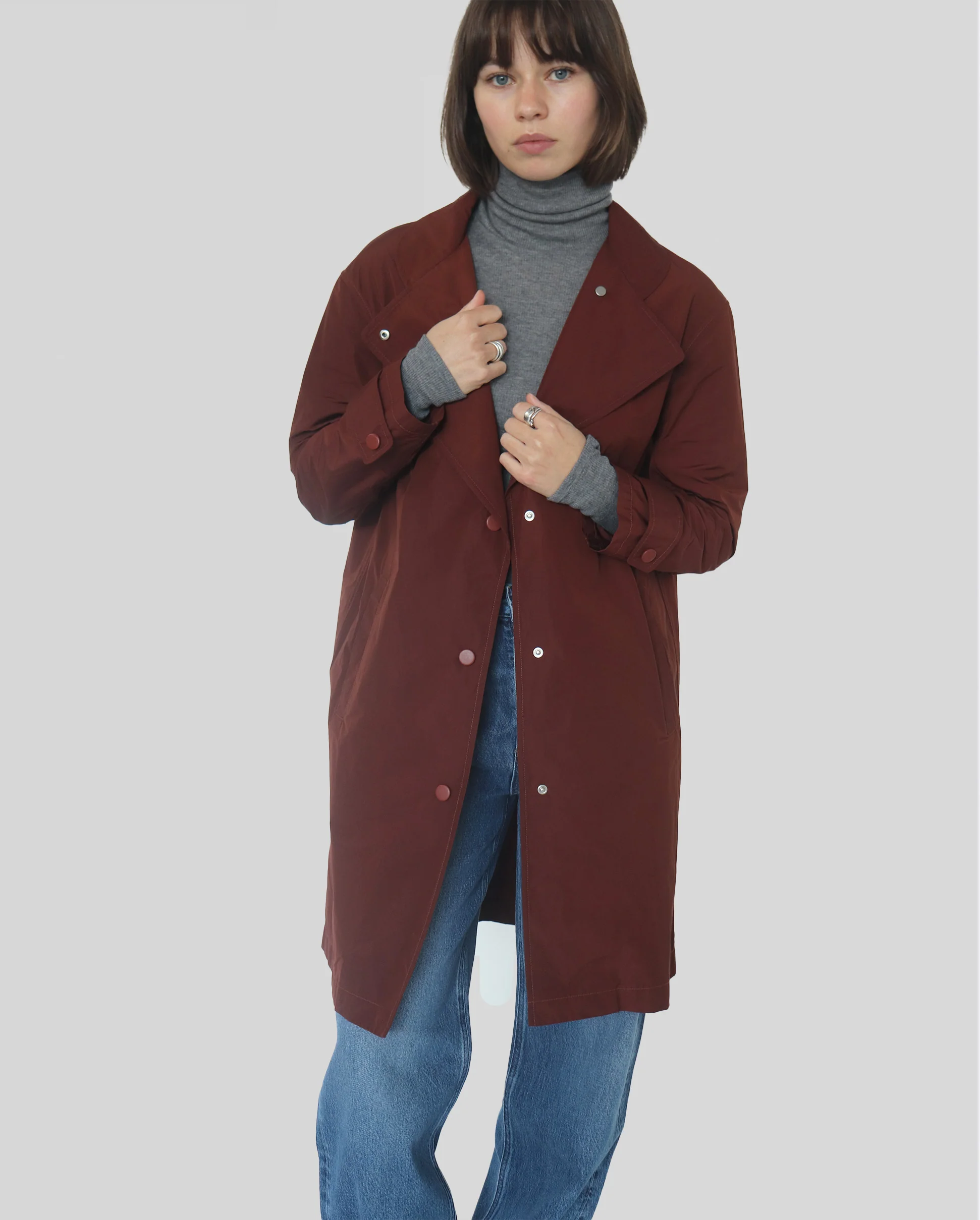 TRENCH COAT 95CM / BALSAMIQUE - Image 2