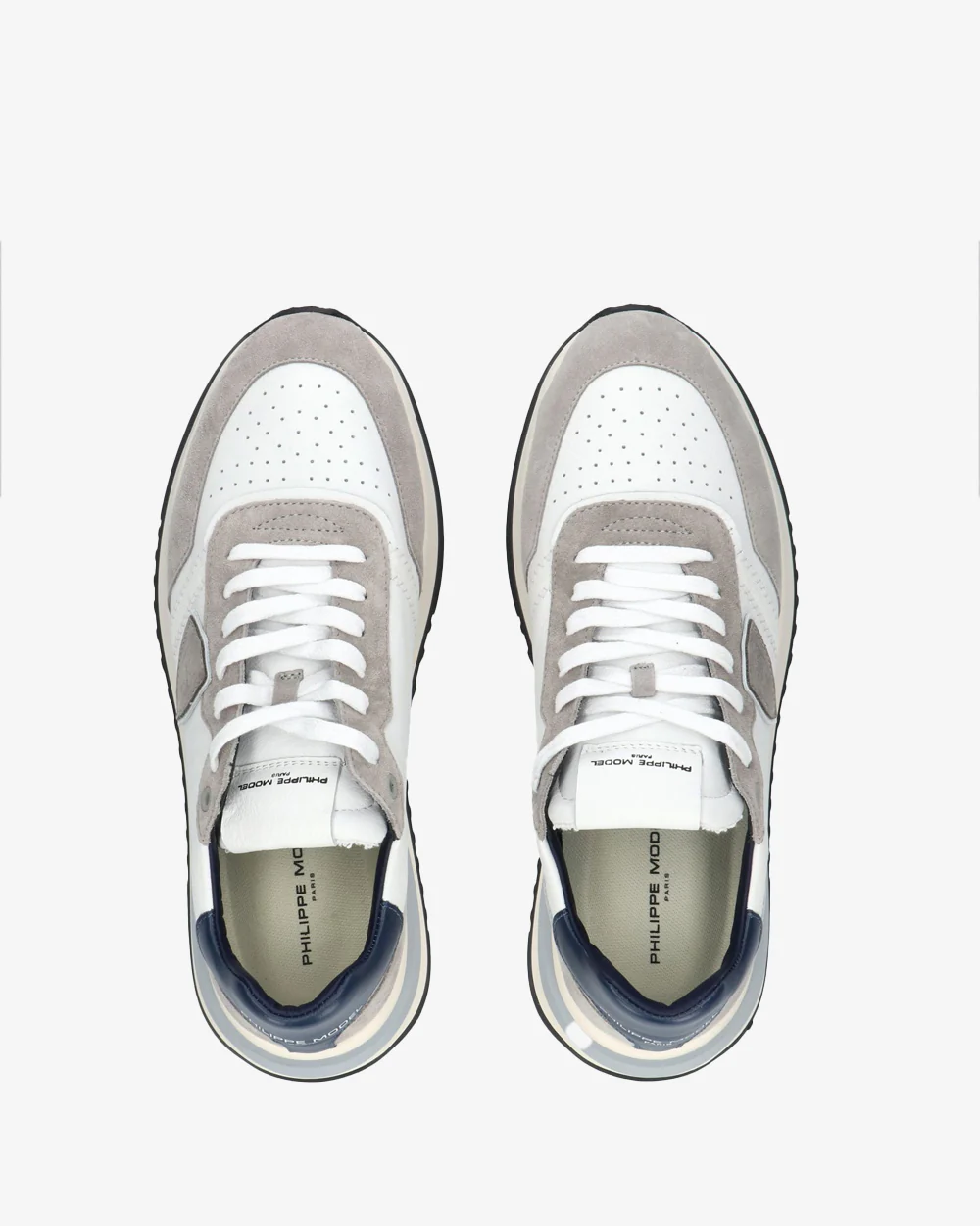 TROPEZ 2.1 LOW MAN / VEAU BLANC BLEU - Image 4
